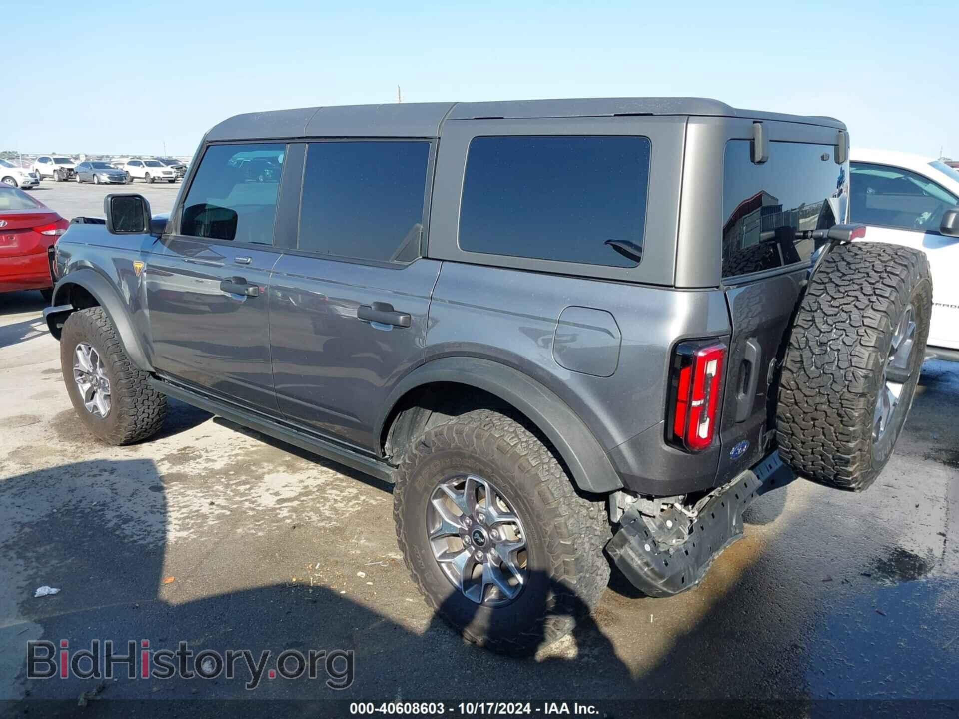 2023 FORD BRONCO - VIN: 1FMEE5DP2PLB45296 - Фото 3