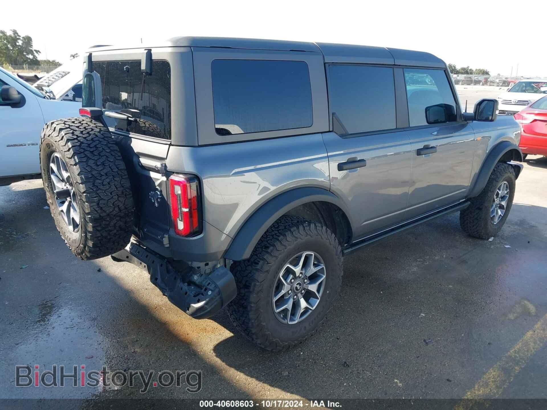 2023 FORD BRONCO - VIN: 1FMEE5DP2PLB45296 - Фото 4