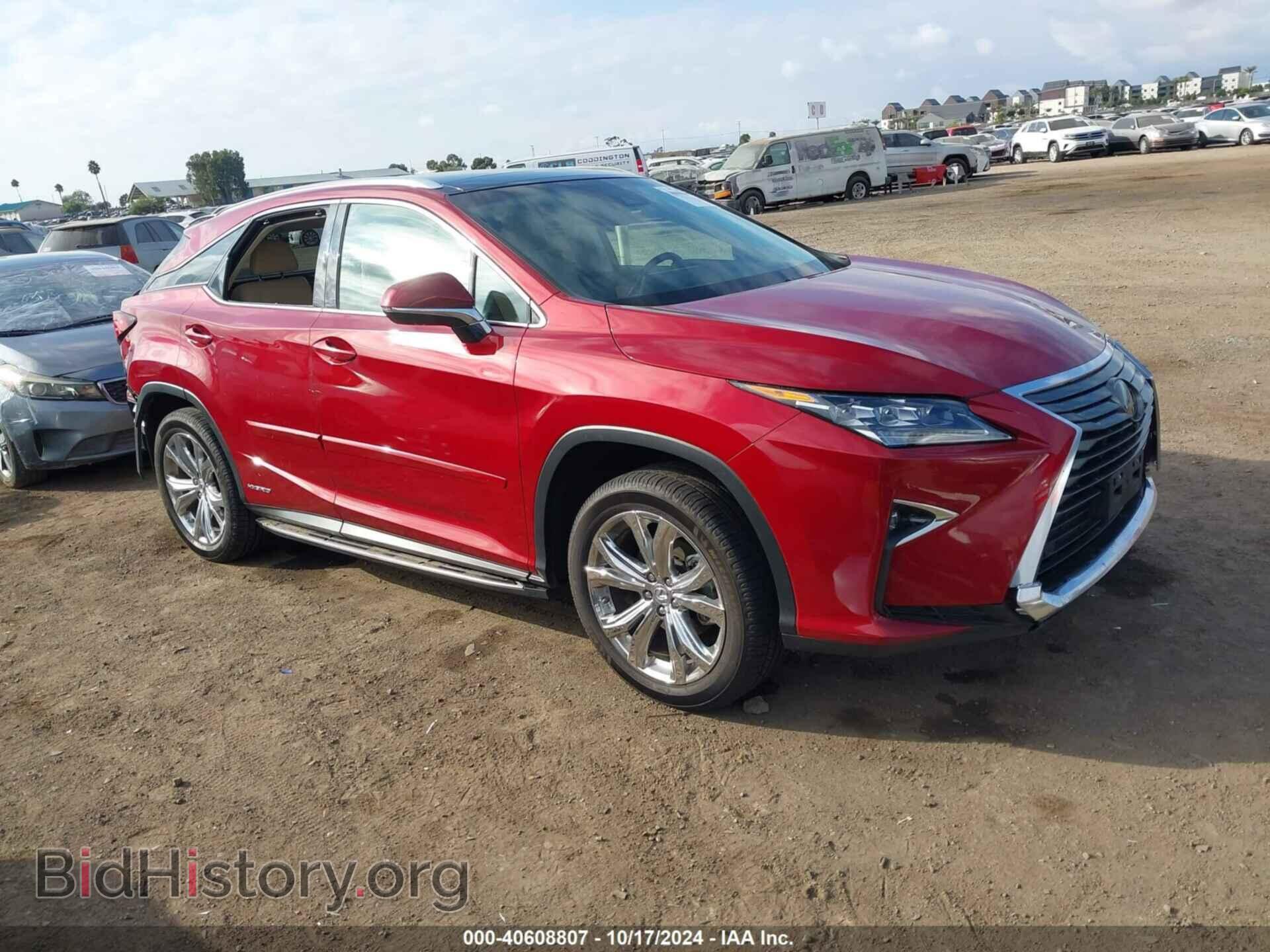 Photo 2T2BGMCA9KC038184 - LEXUS RX 450H 2019