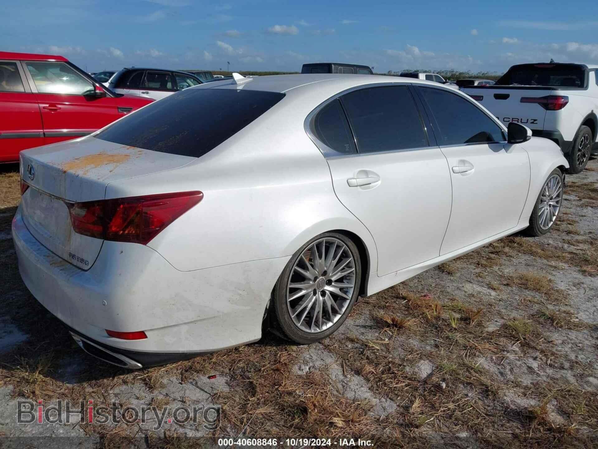 2013 LEXUS GS 350 - VIN: JTHBE1BL4D5006477 - Photo 4