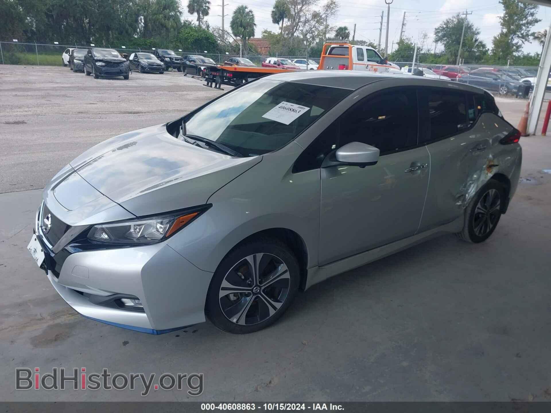 2021 NISSAN LEAF - VIN: 1N4BZ1CV4MC553546 - Фото 2