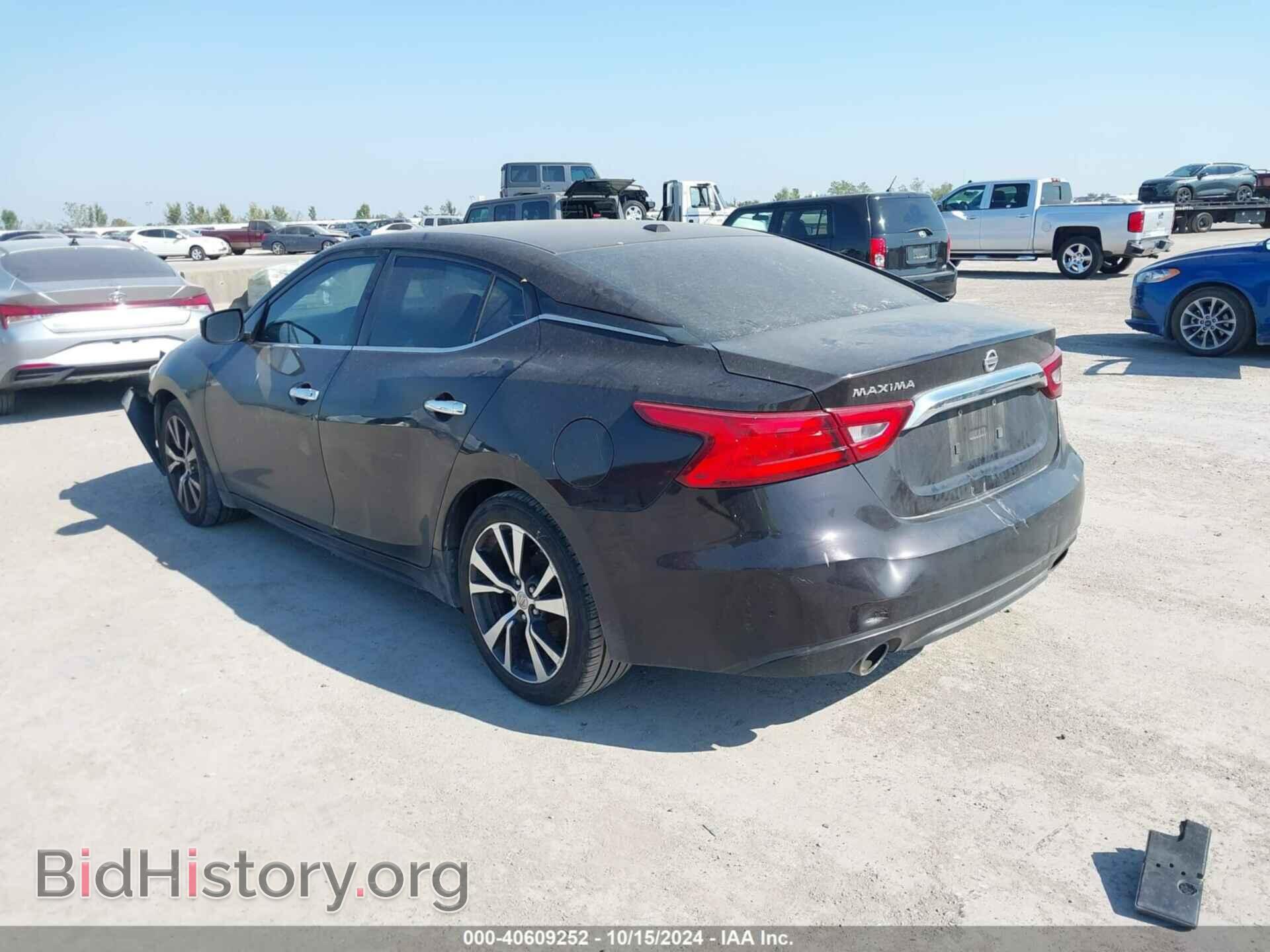 2016 NISSAN MAXIMA - VIN: 1N4AA6AP1GC392064 - Фото 3
