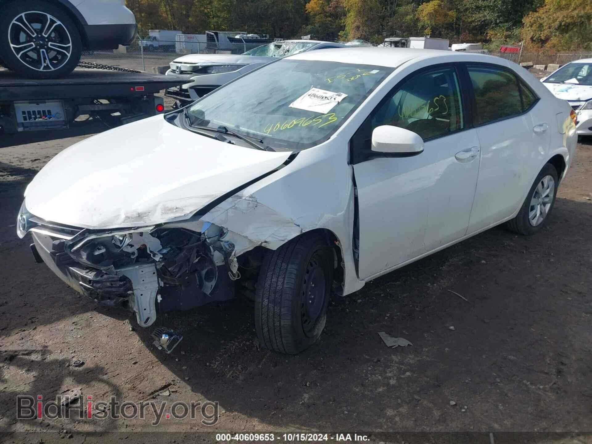 2015 TOYOTA COROLLA - VIN: 2T1BURHEXFC474540 - Фото 2