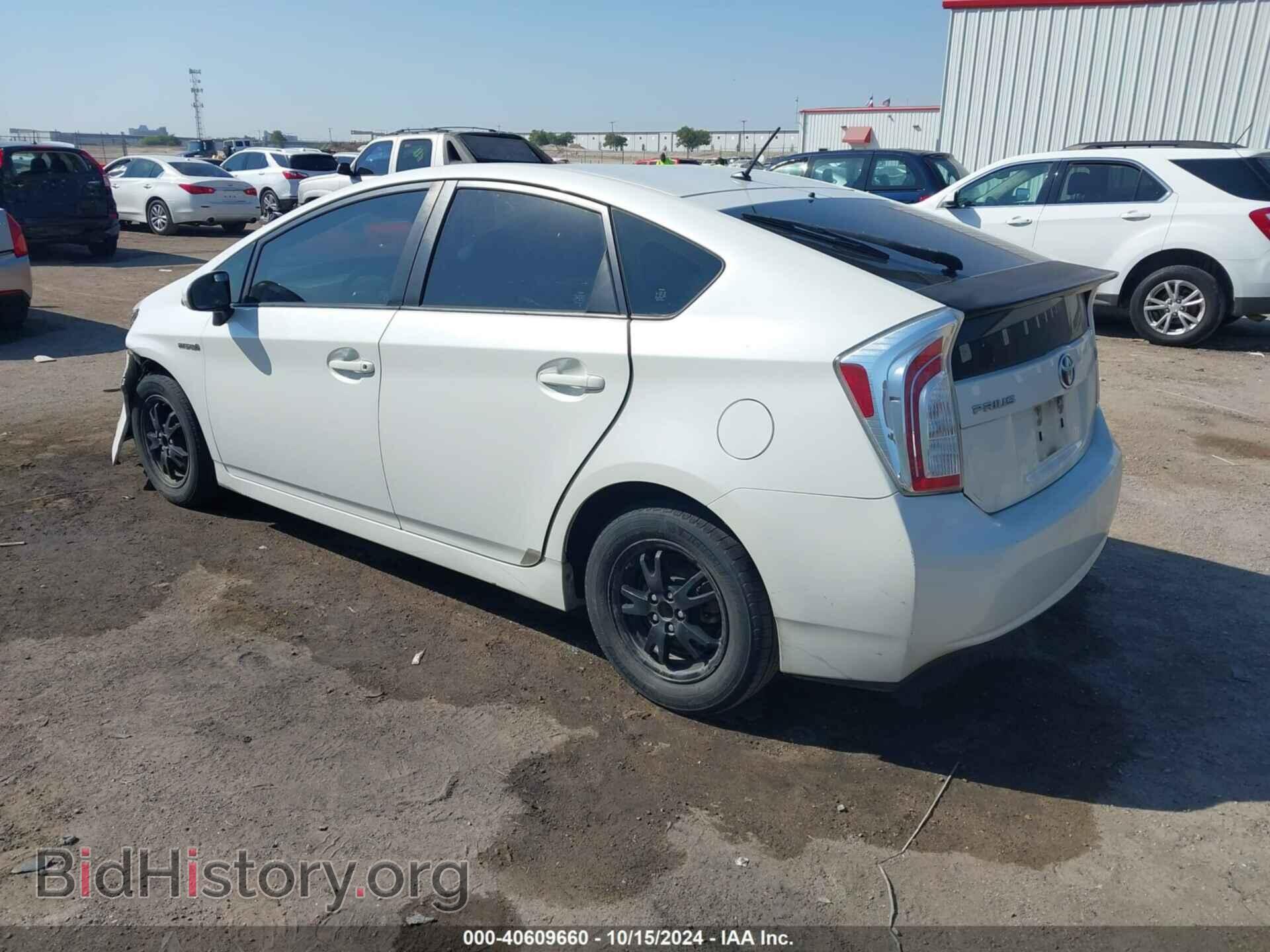 2012 TOYOTA PRIUS - VIN: JTDKN3DU8C1601938 - Фото 3