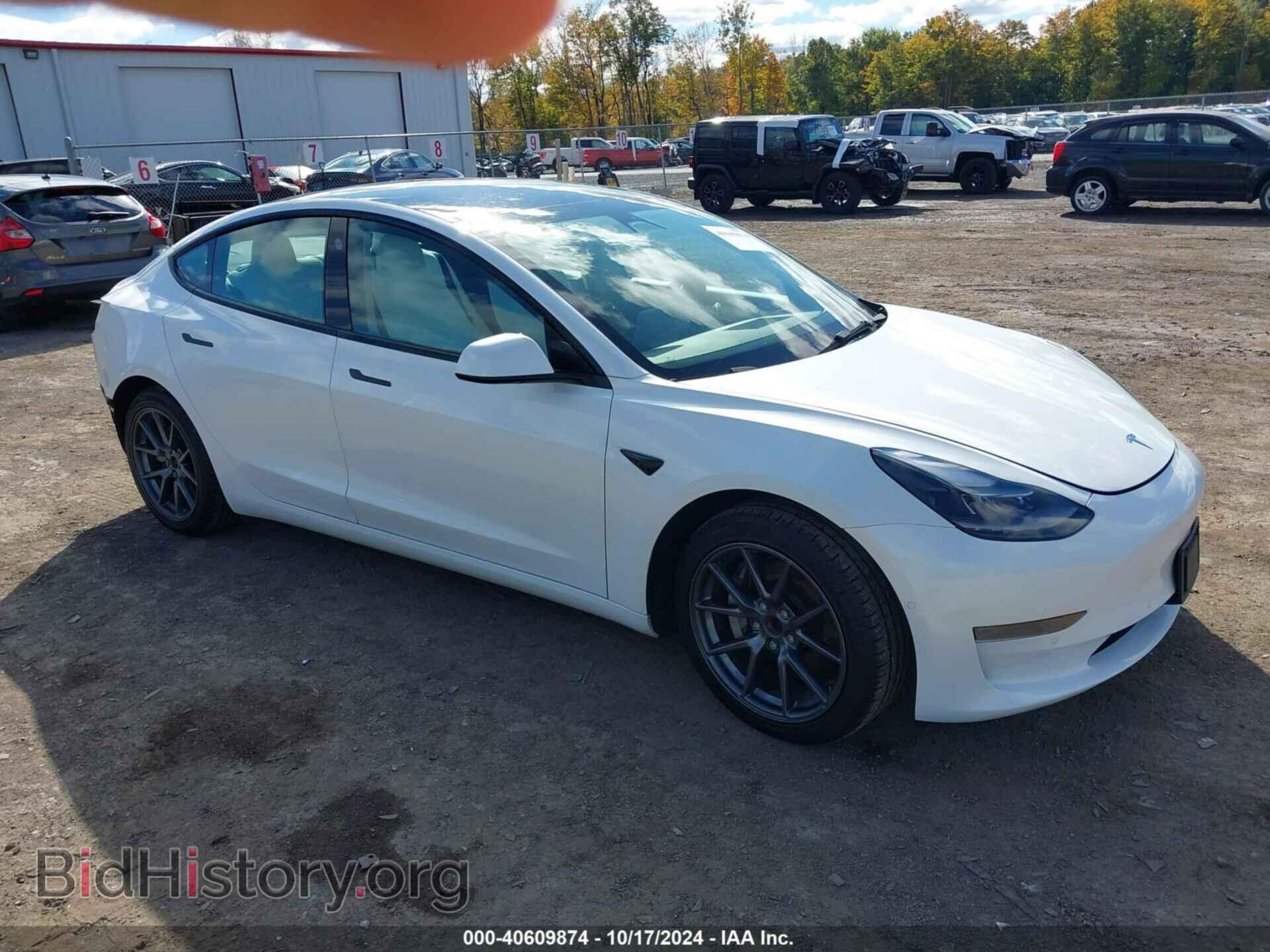 Фотография 5YJ3E1EA1MF096718 - TESLA MODEL 3 2021