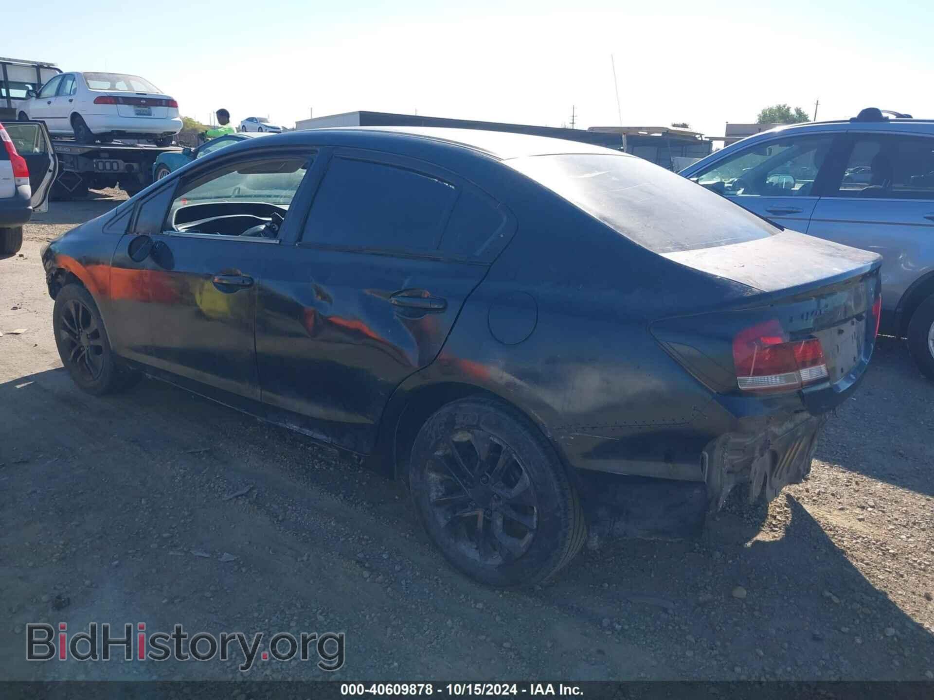 2013 HONDA CIVIC - VIN: 19XFB2F56DE210845 - Фото 3