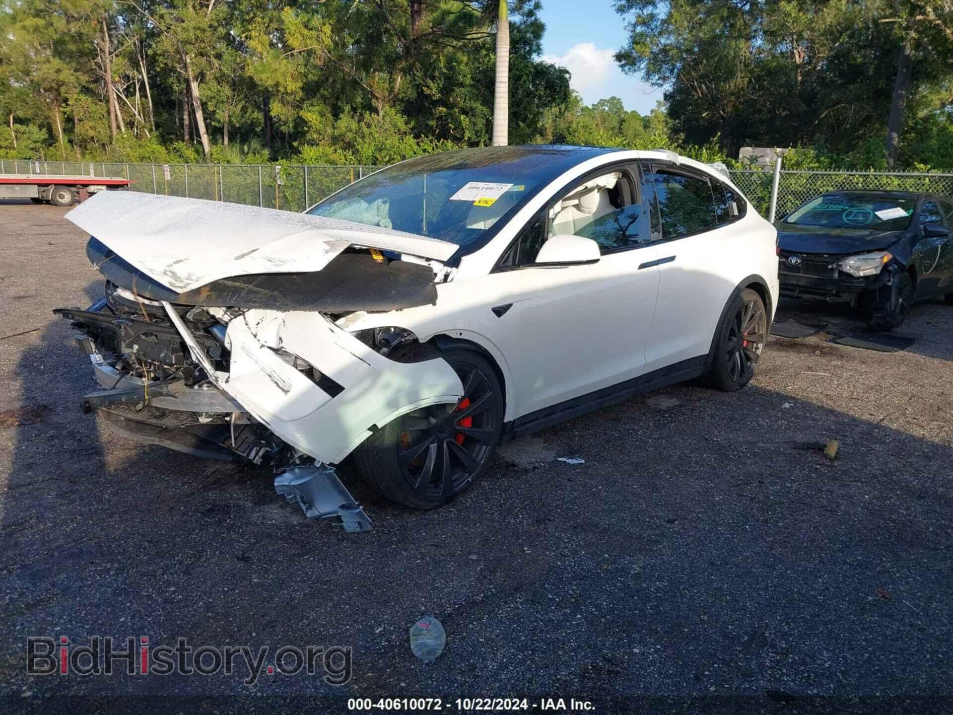 2023 TESLA MODEL X - VIN: 7SAXCBE68PF418481 - Фото 2