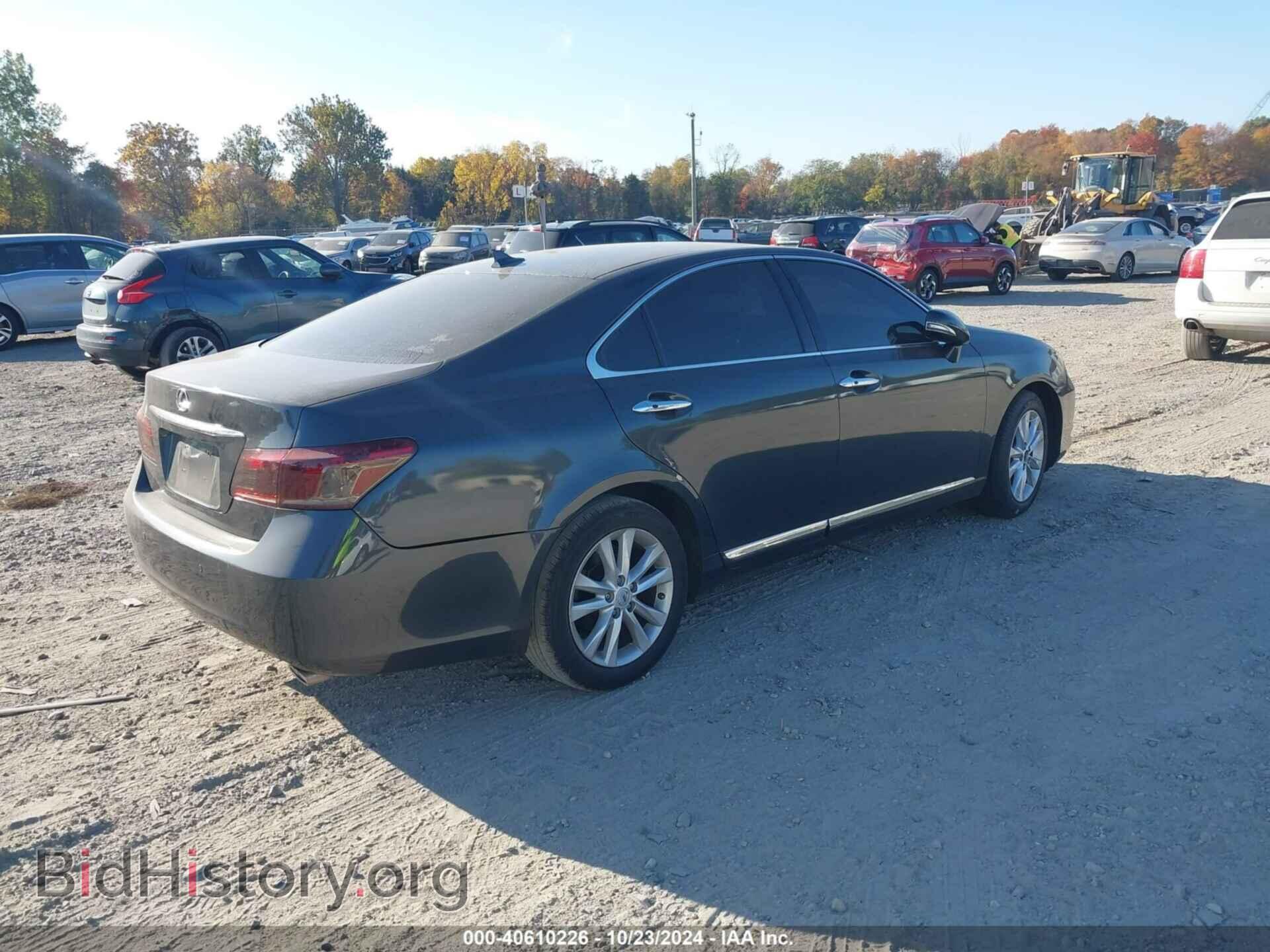 2010 LEXUS ES 350 - VIN: JTHBK1EG8A2409138 - Фото 4