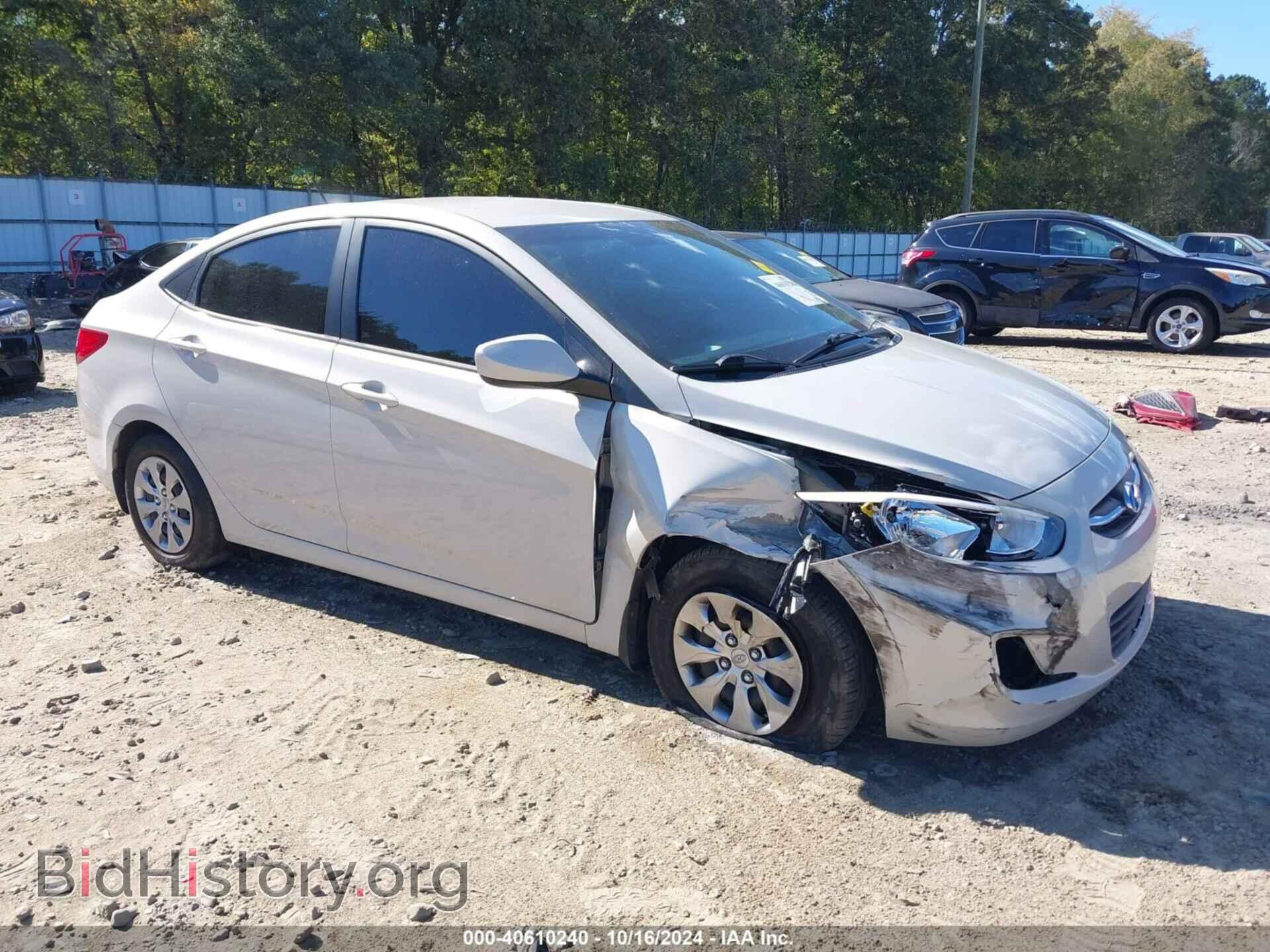 Фотография KMHCT4AE1GU972789 - HYUNDAI ACCENT 2016