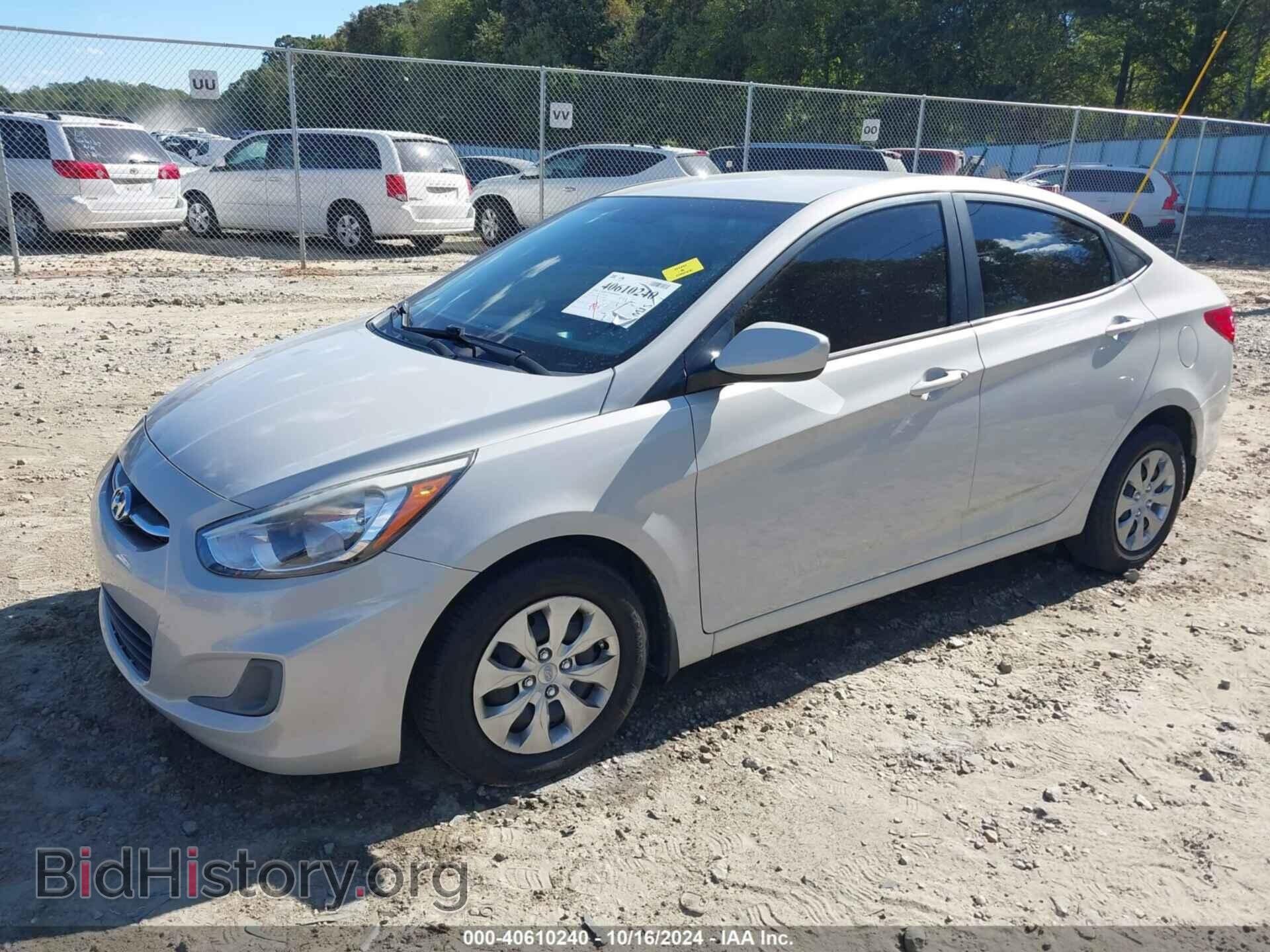 2016 HYUNDAI ACCENT - VIN: KMHCT4AE1GU972789 - Фото 2