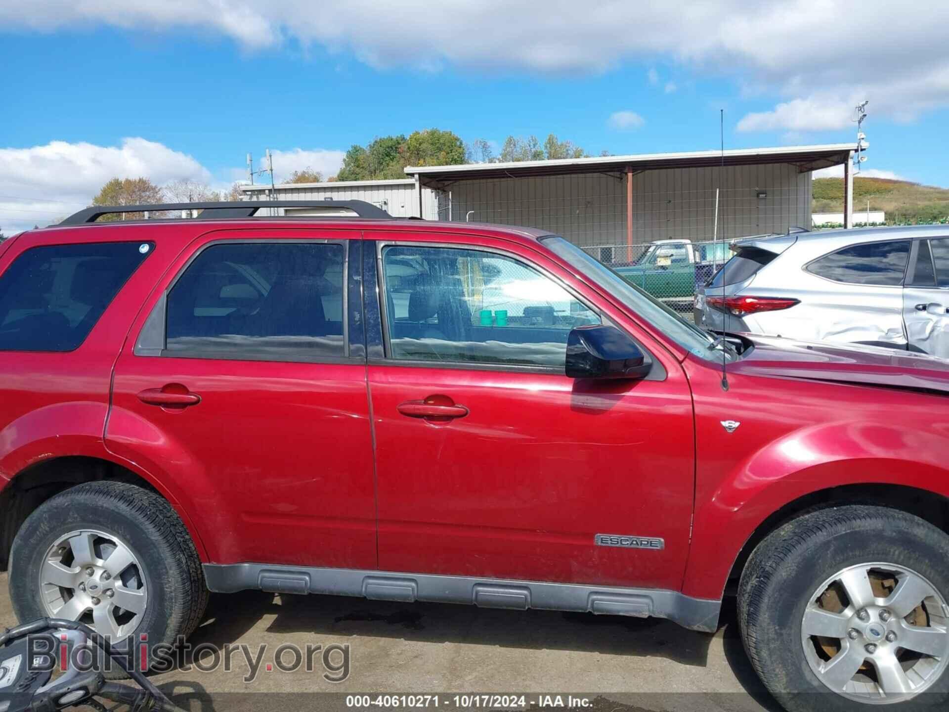 2008 FORD ESCAPE - VIN: 1FMCU94108KA47839 - Фото 14