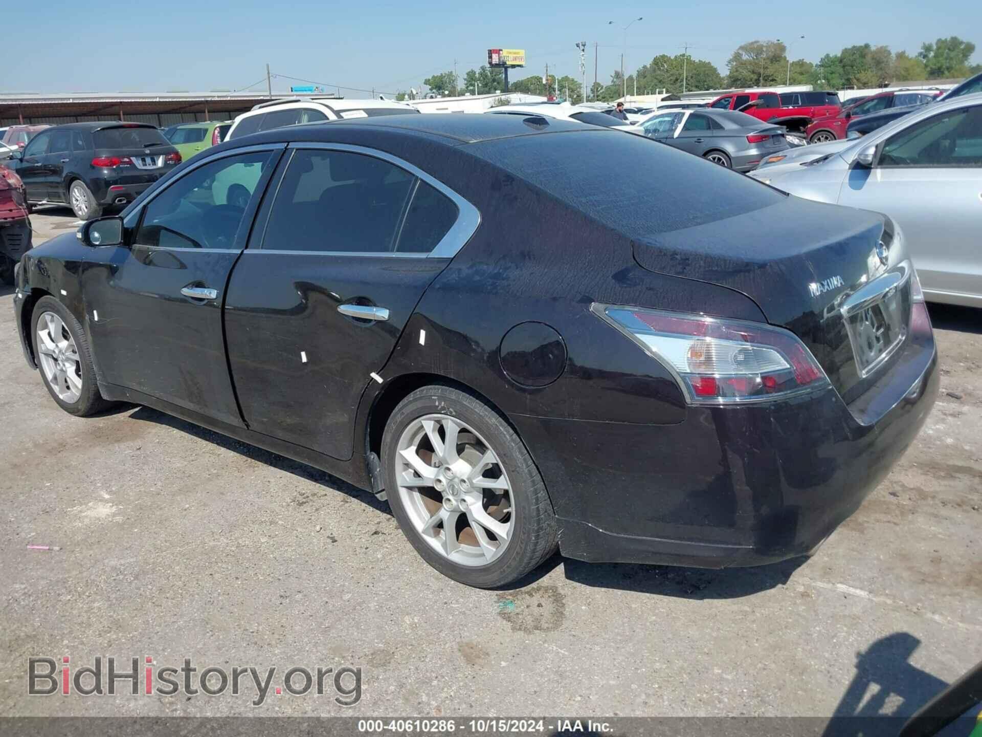 2014 NISSAN MAXIMA - VIN: 1N4AA5AP7EC905681 - Фото 3