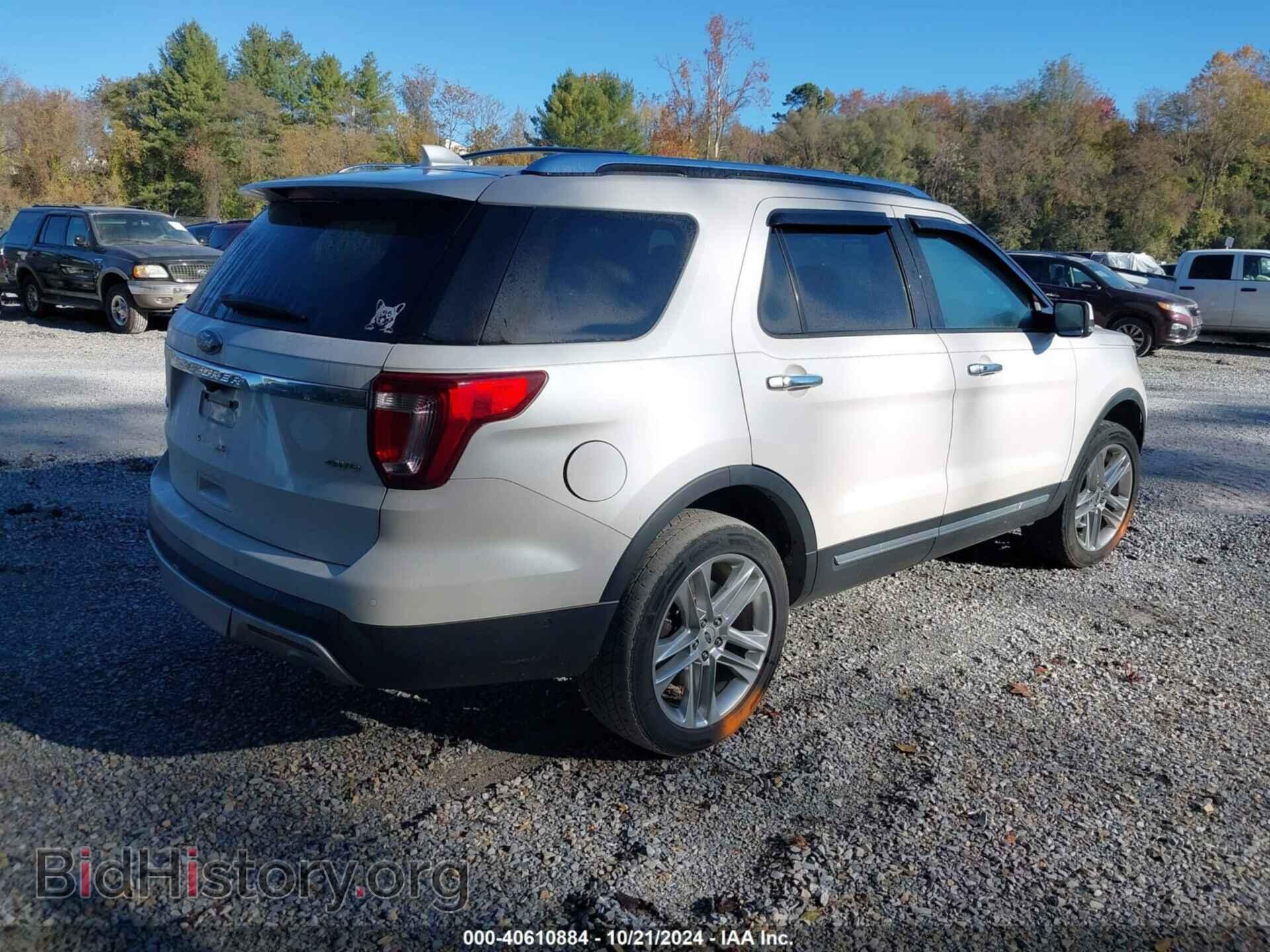 2017 FORD EXPLORER - VIN: 1FM5K8F80HGD74585 - Фото 4