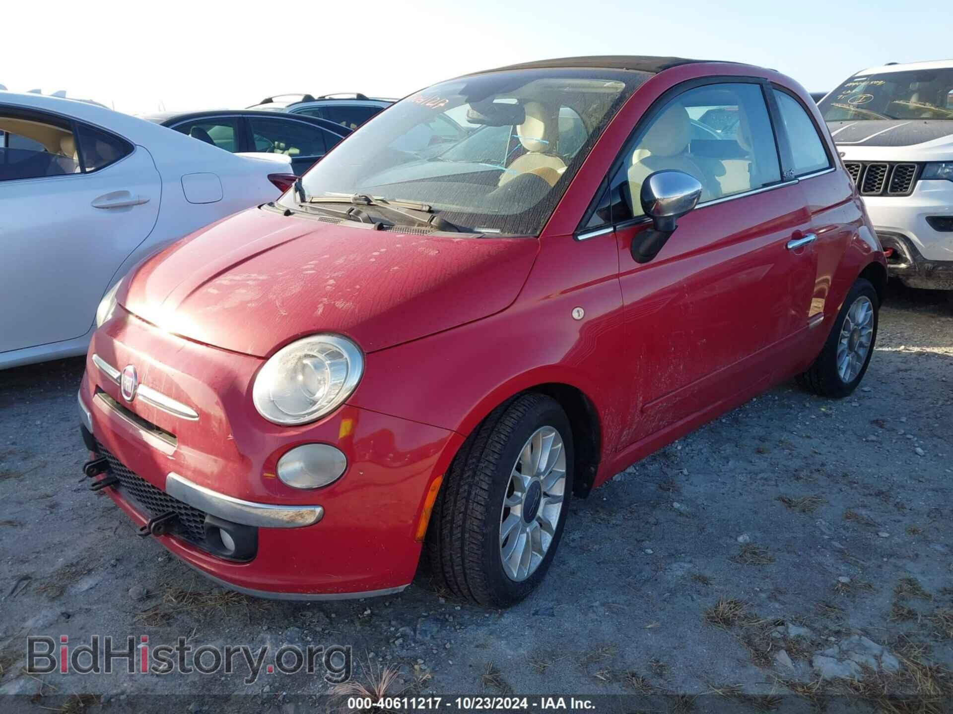 2013 FIAT 500C - VIN: 3C3CFFER5DT514977 - Фото 2