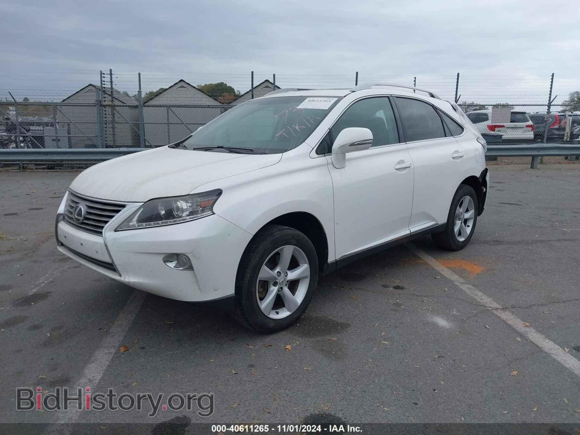 2014 LEXUS RX 350 - VIN: 2T2BK1BAXEC247338 - Фото 2