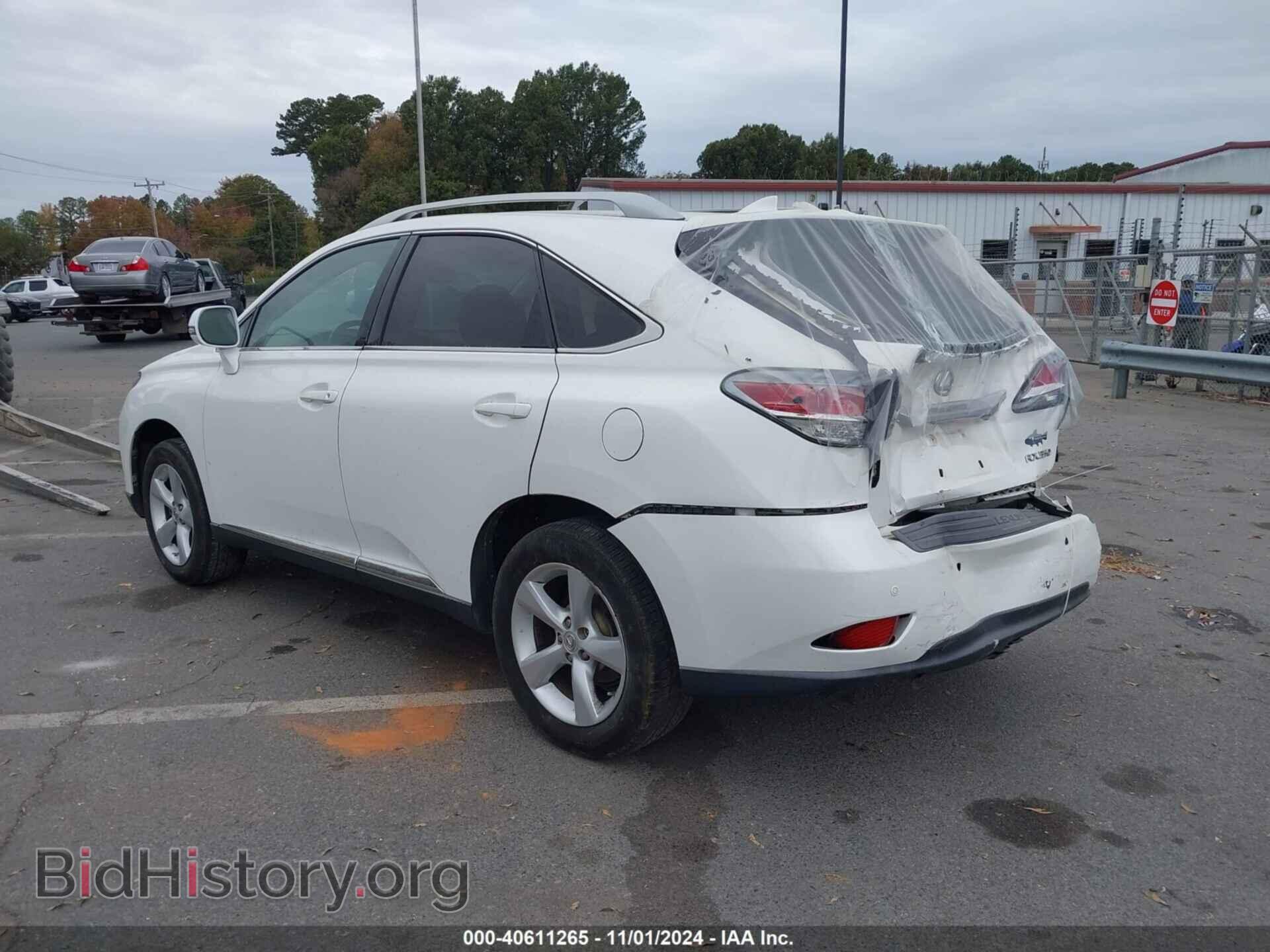 2014 LEXUS RX 350 - VIN: 2T2BK1BAXEC247338 - Фото 3