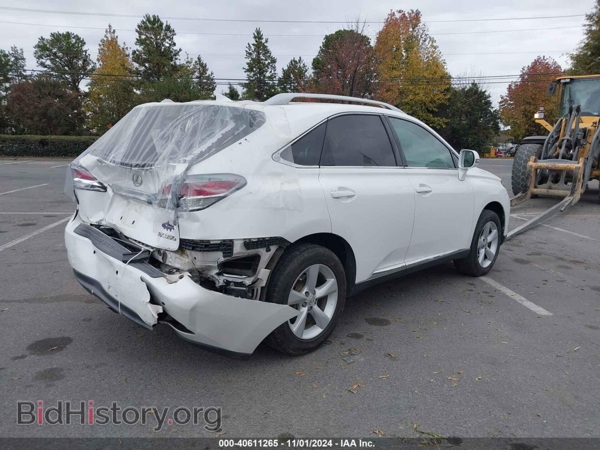 2014 LEXUS RX 350 - VIN: 2T2BK1BAXEC247338 - Фото 4