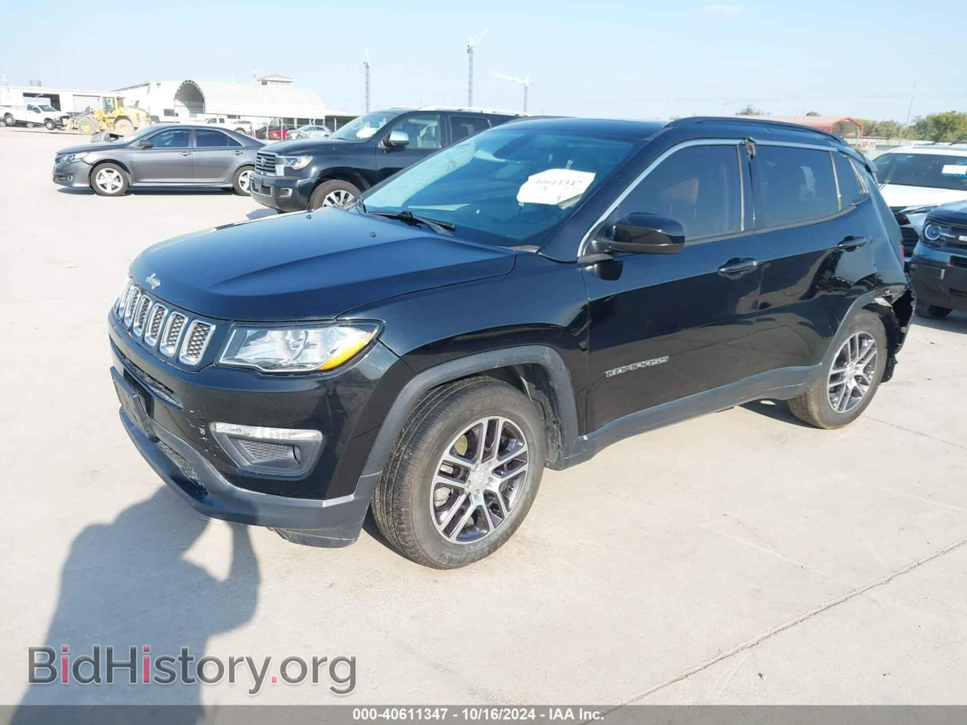 2019 JEEP COMPASS - VIN: 3C4NJCBB2KT743154 - Фото 2