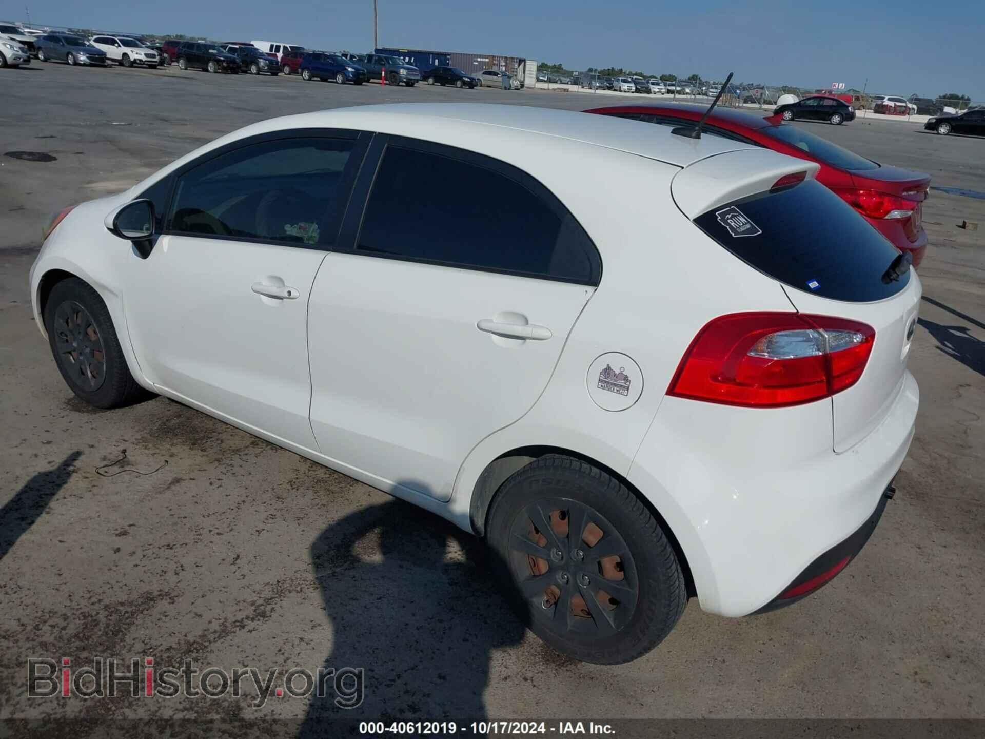 2012 KIA RIO5 - VIN: KNADM5A39C6083213 - Фото 3