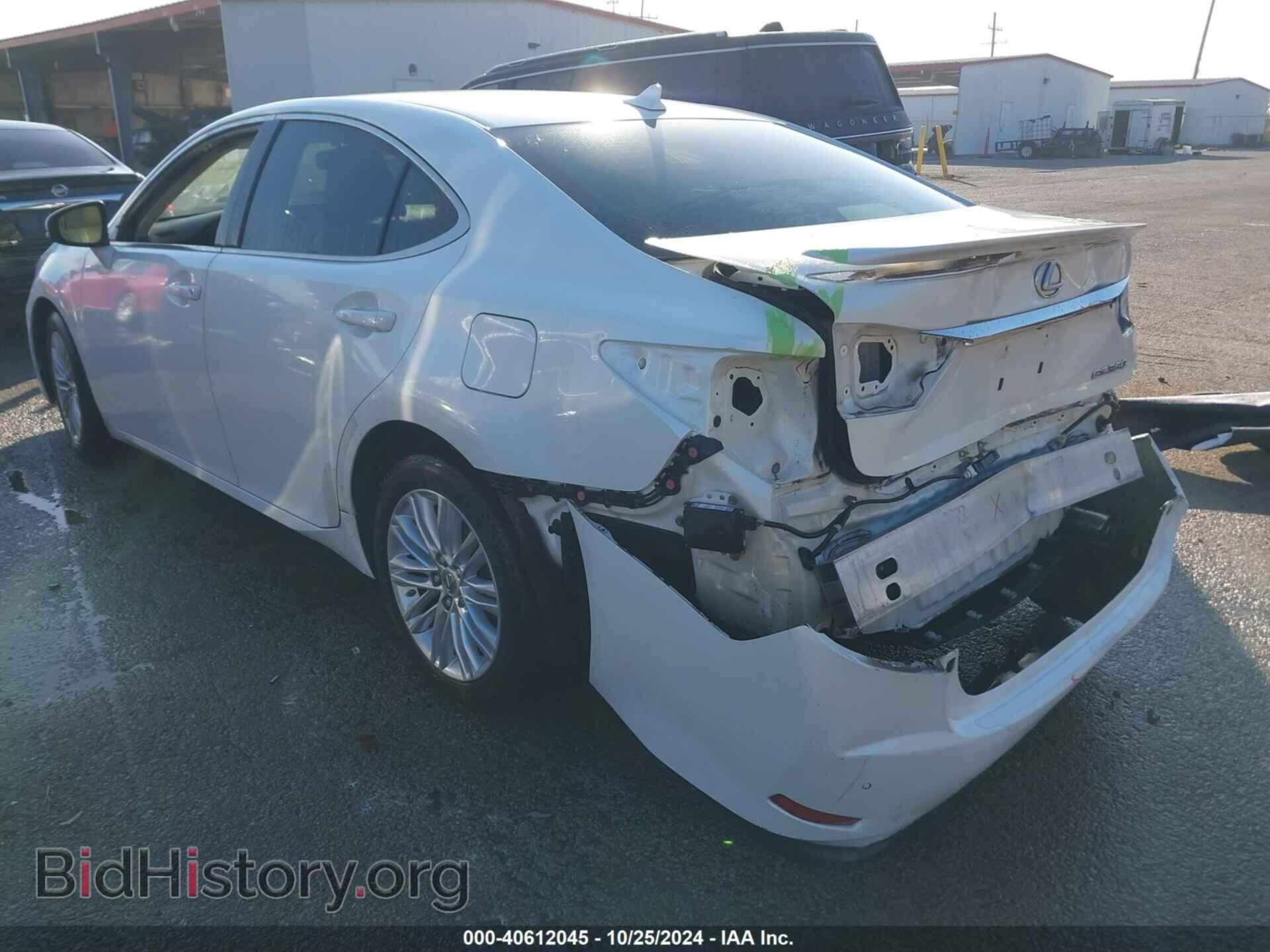 2013 LEXUS ES 350 - VIN: JTHBK1GG0D2018776 - Фото 3