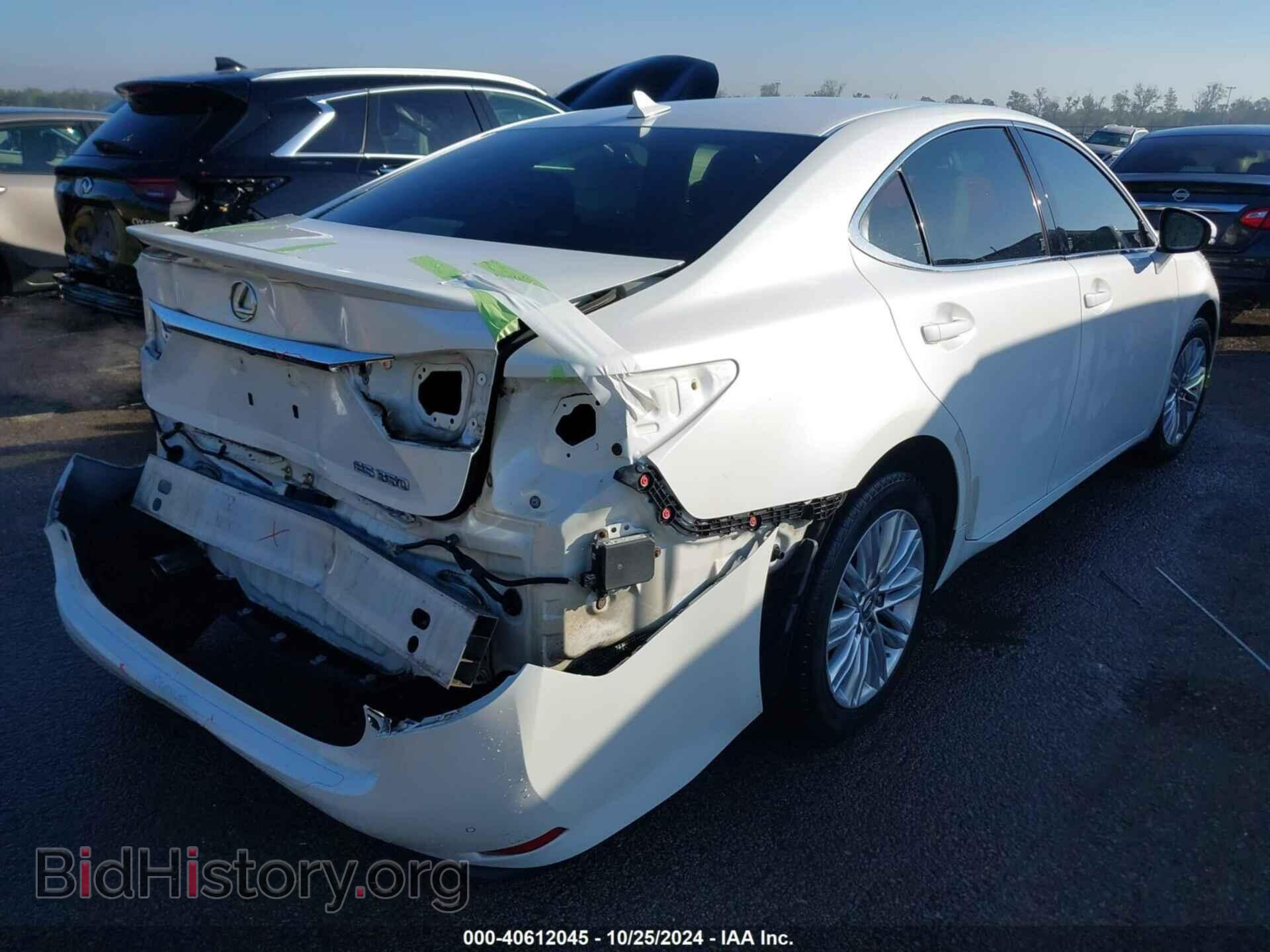 2013 LEXUS ES 350 - VIN: JTHBK1GG0D2018776 - Фото 4