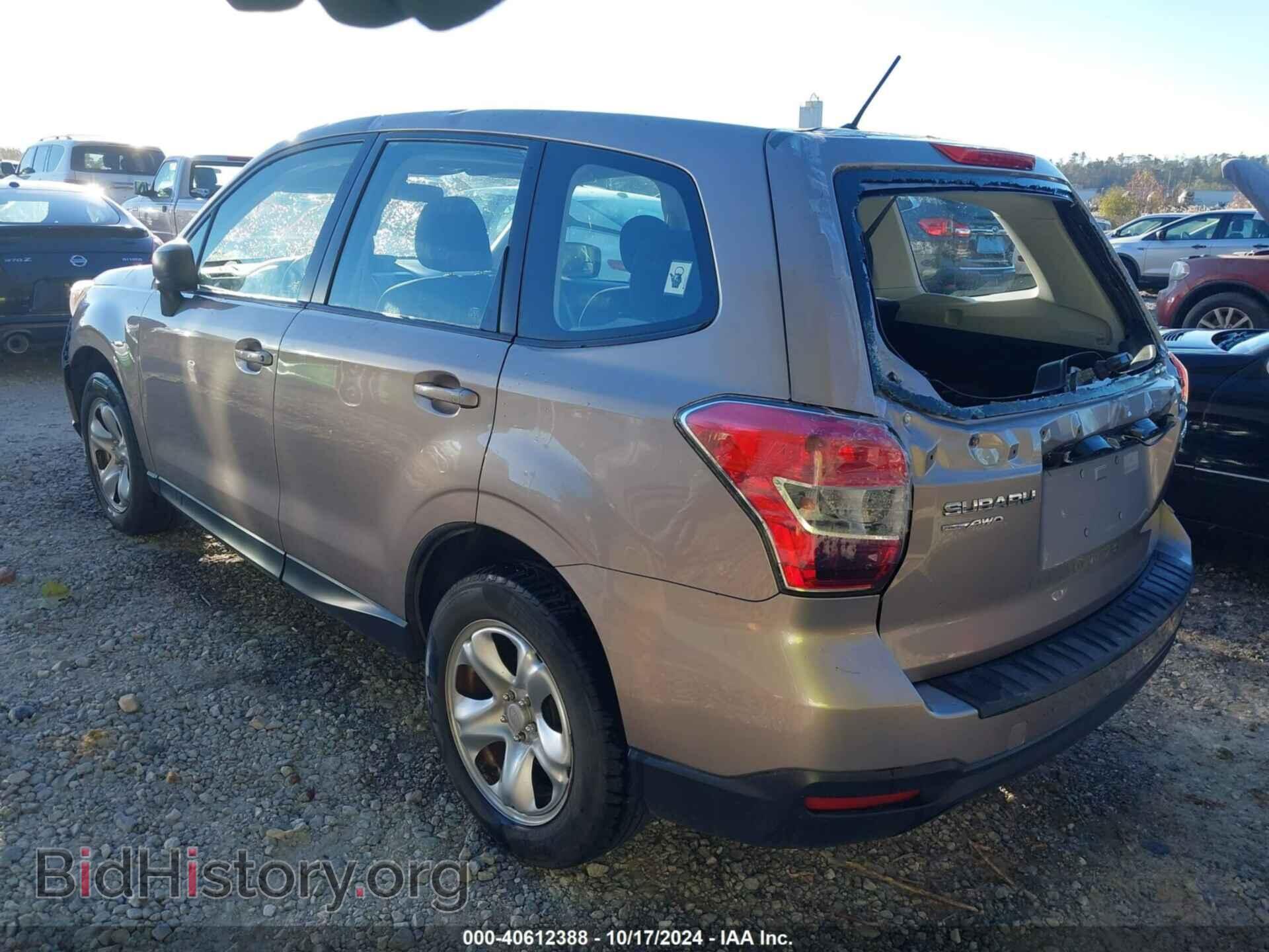 2014 SUBARU FORESTER - VIN: JF2SJAAC0EH467353 - Фото 3