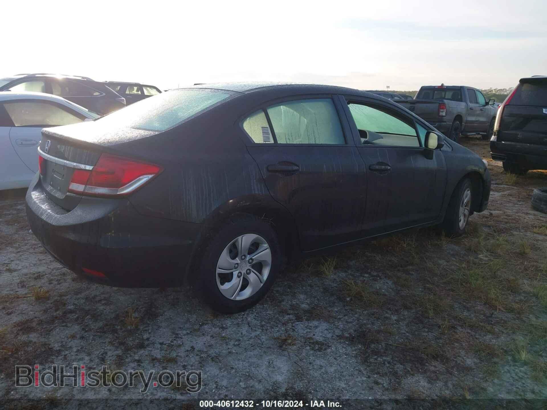 2013 HONDA CIVIC - VIN: 19XFB2F51DE090534 - Фото 4