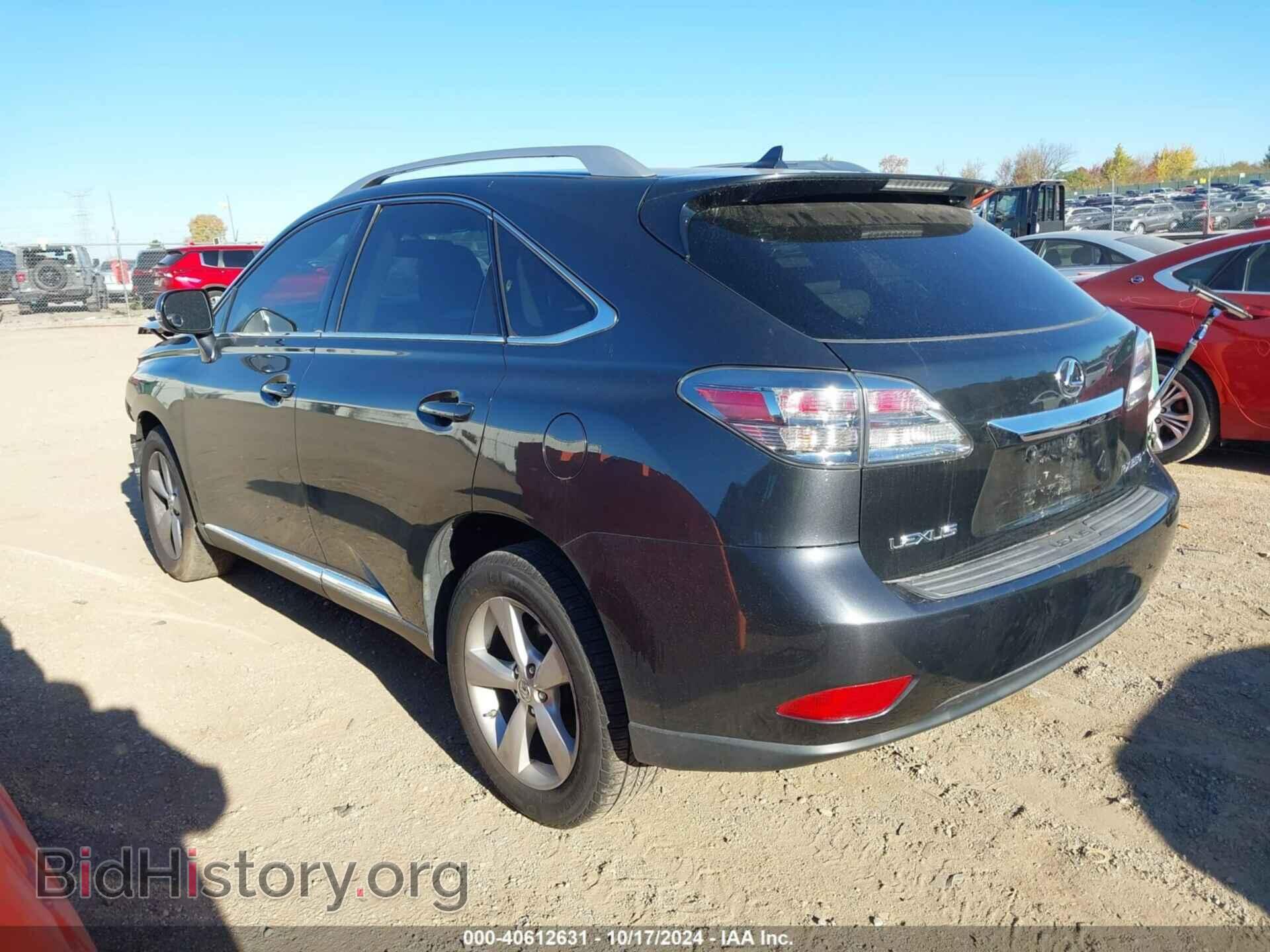 2010 LEXUS RX 350 - VIN: 2T2BK1BA3AC073896 - Фото 3