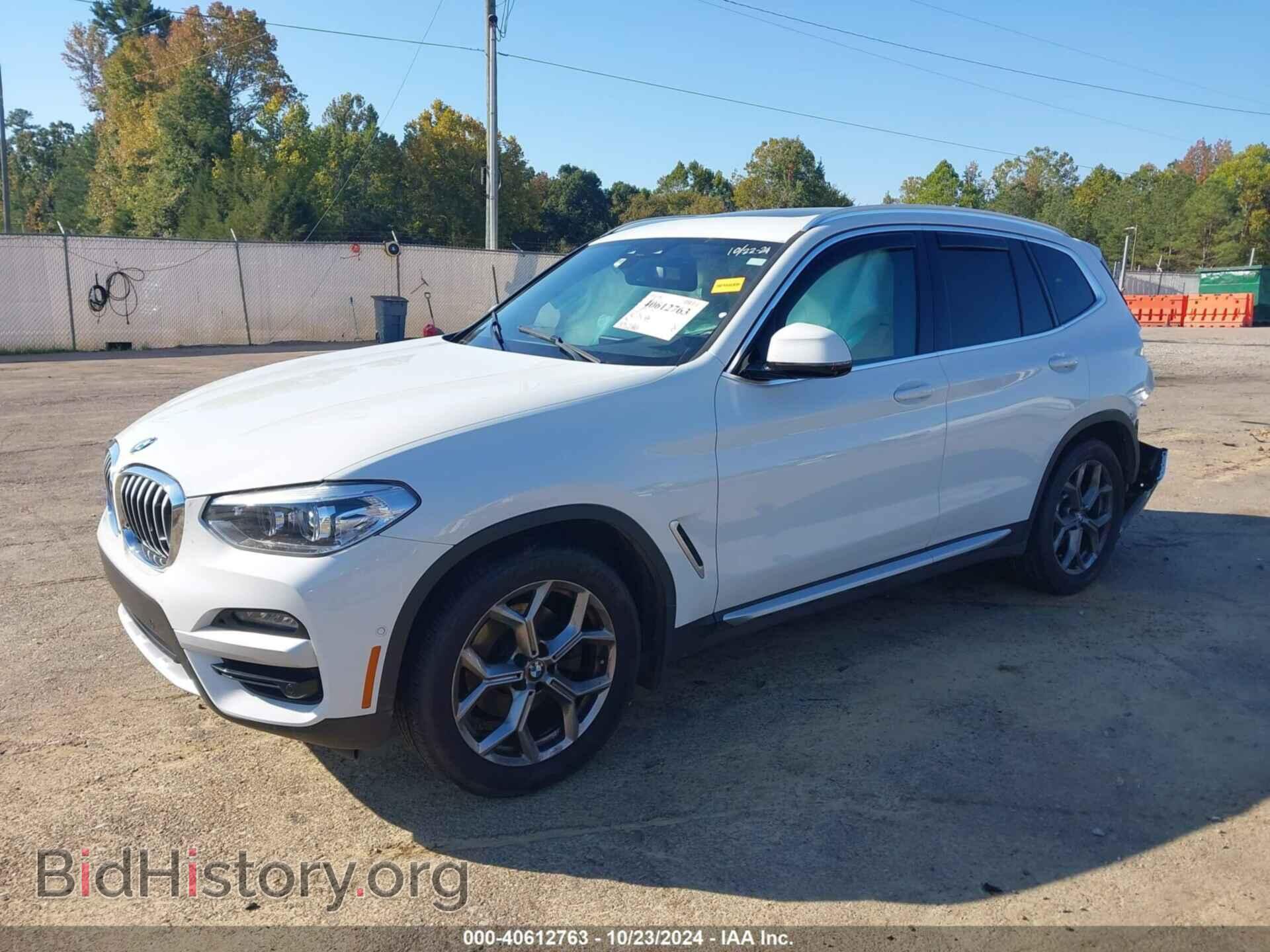 2021 BMW X3 - VIN: 5UXTY3C06M9D79656 - Фото 2