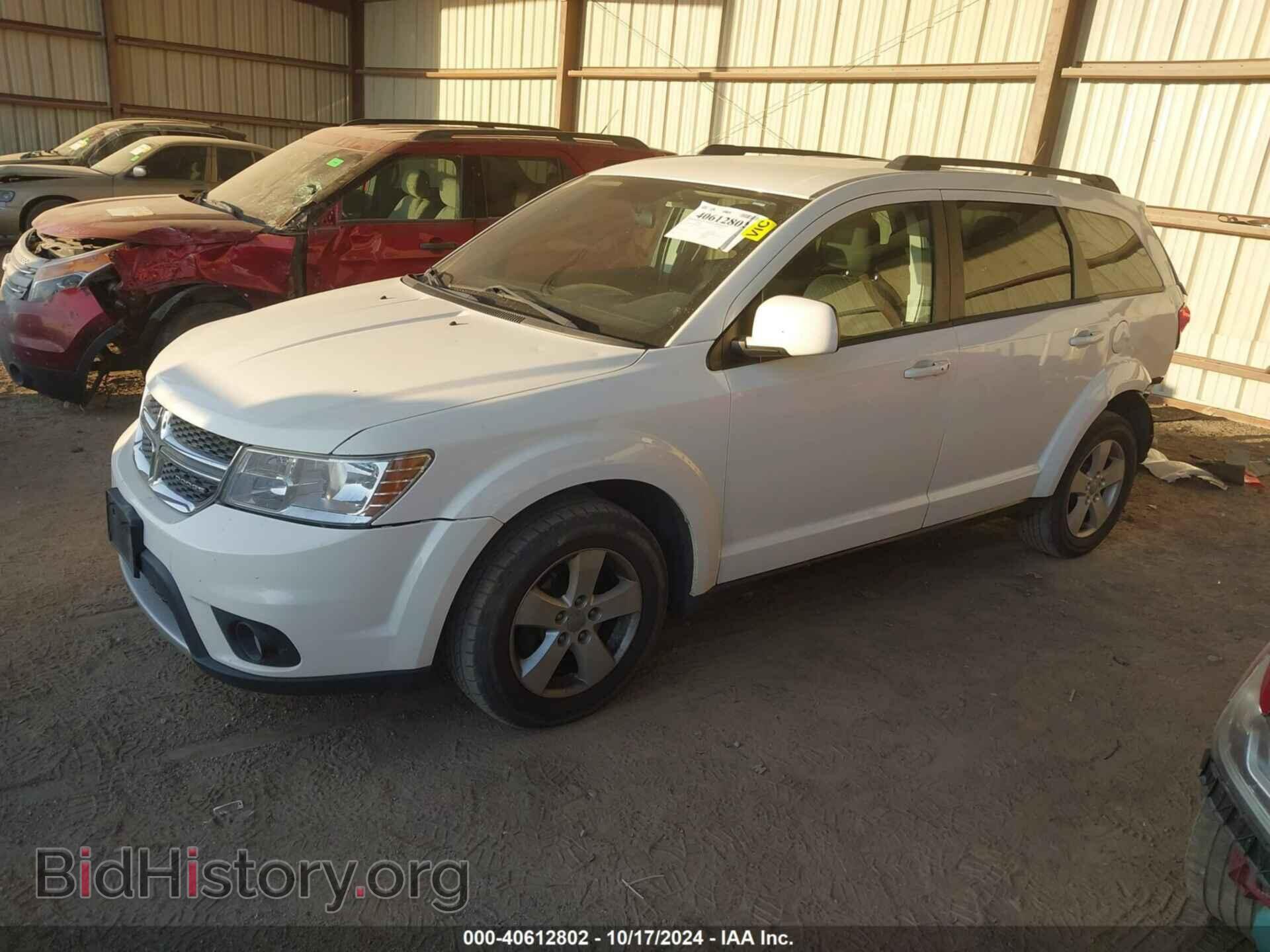 2011 DODGE JOURNEY - VIN: 3D4PH1FG3BT559519 - Фото 2