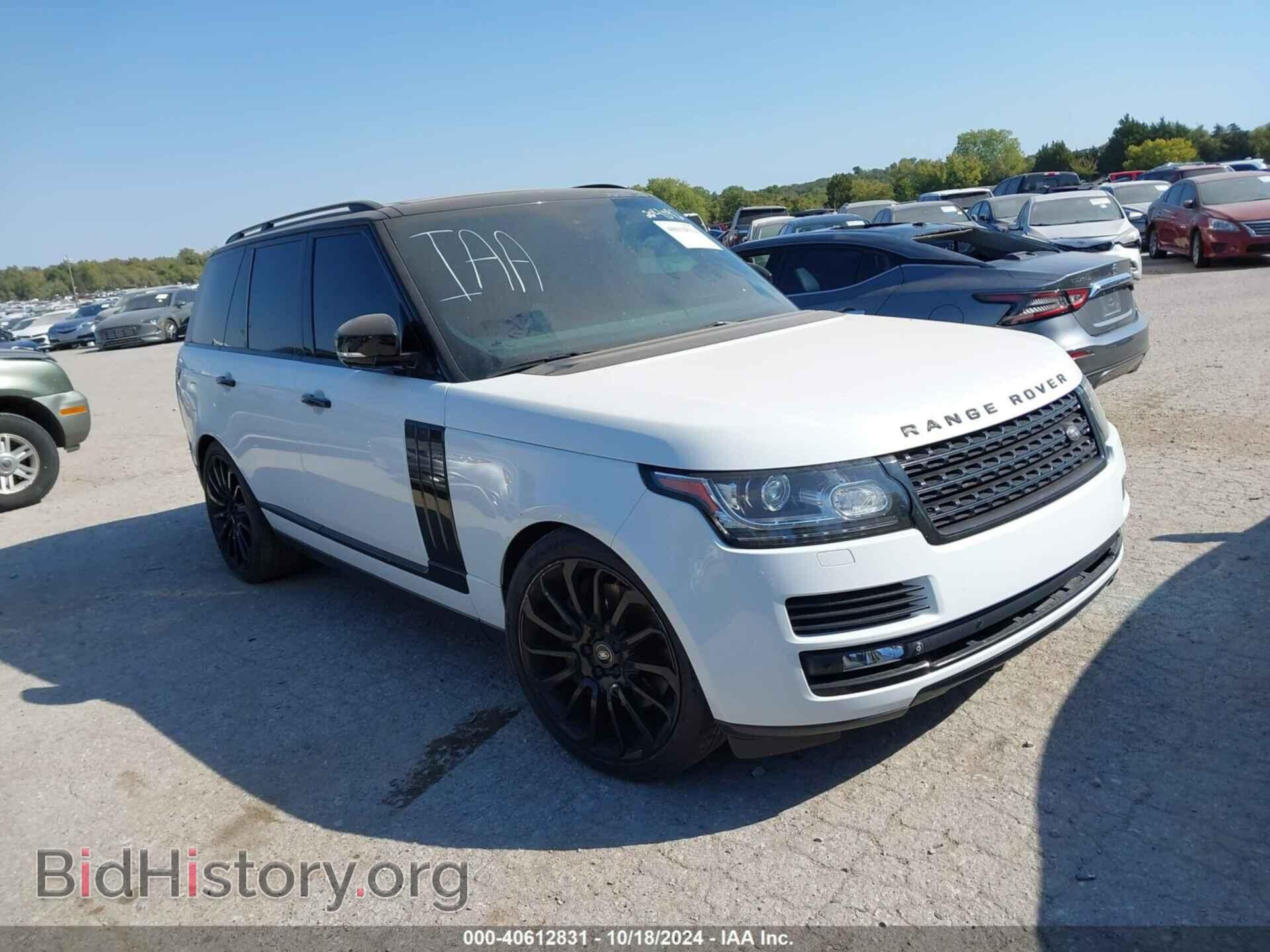 Photo SALGS2TF8FA204092 - LAND ROVER RANGE ROVER 2015