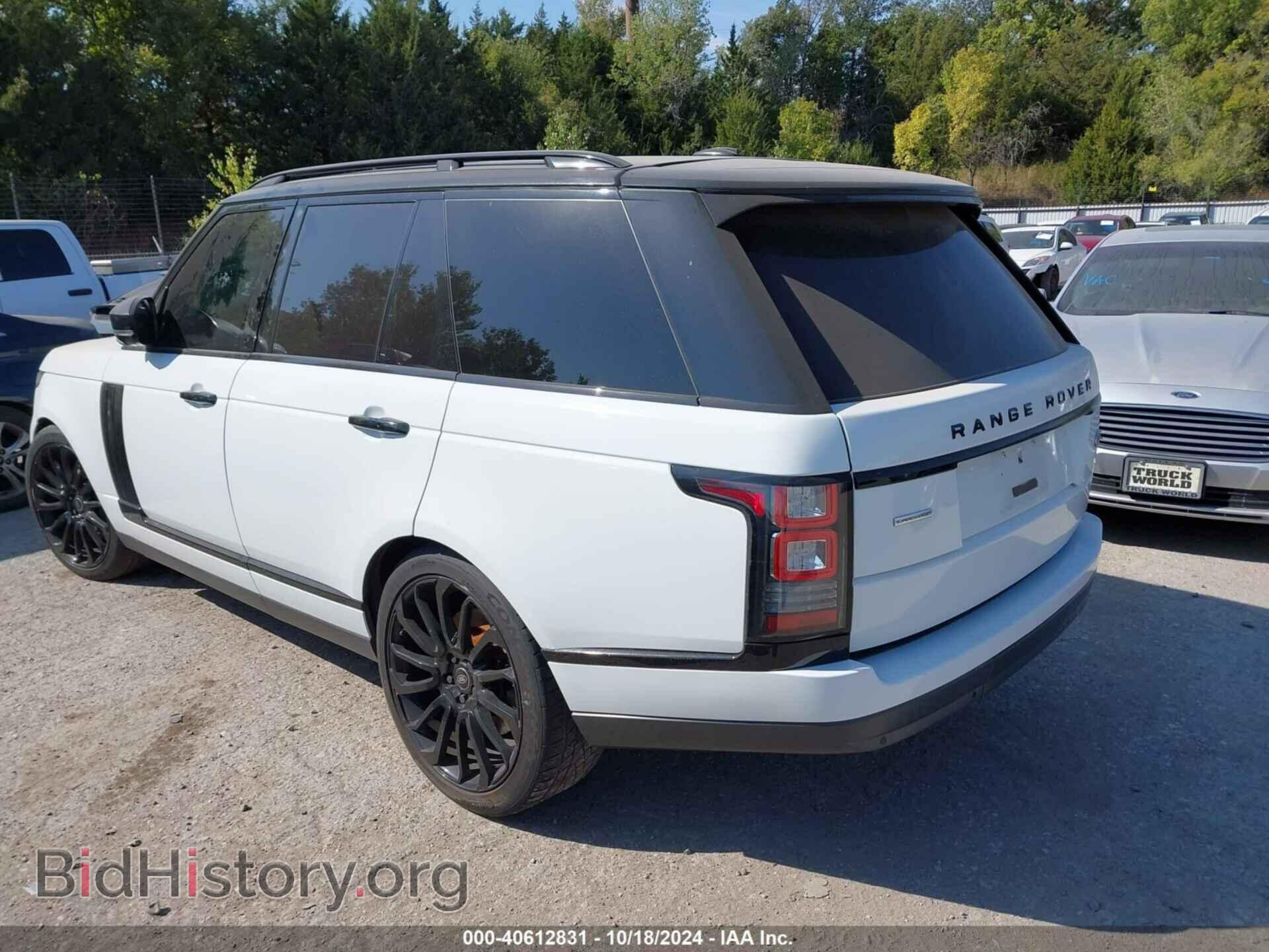 2015 LAND ROVER RANGE ROVER - VIN: SALGS2TF8FA204092 - Фото 3
