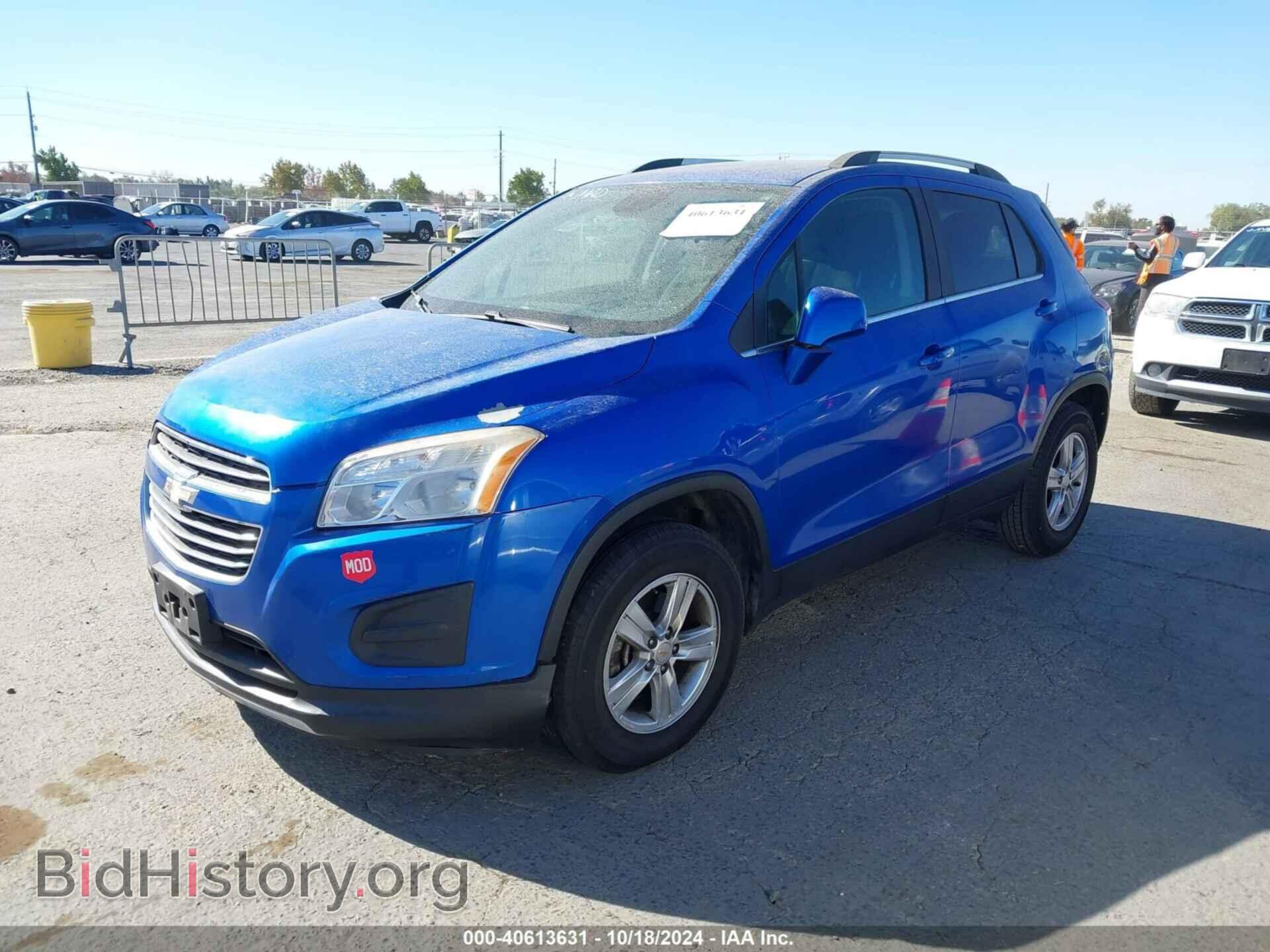 2015 CHEVROLET TRAX - VIN: KL7CJRSB0FB196903 - Фото 2