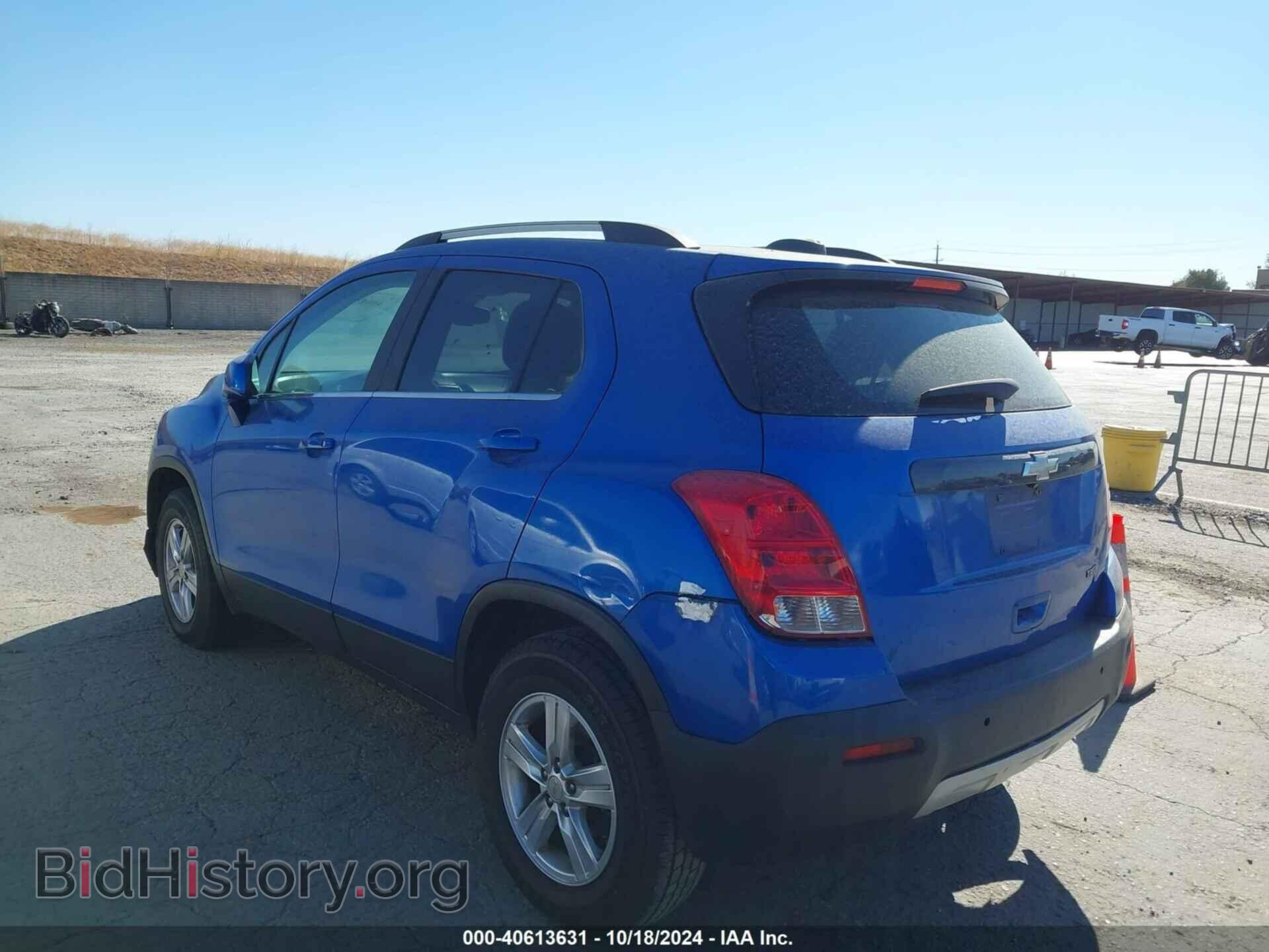 2015 CHEVROLET TRAX - VIN: KL7CJRSB0FB196903 - Фото 3