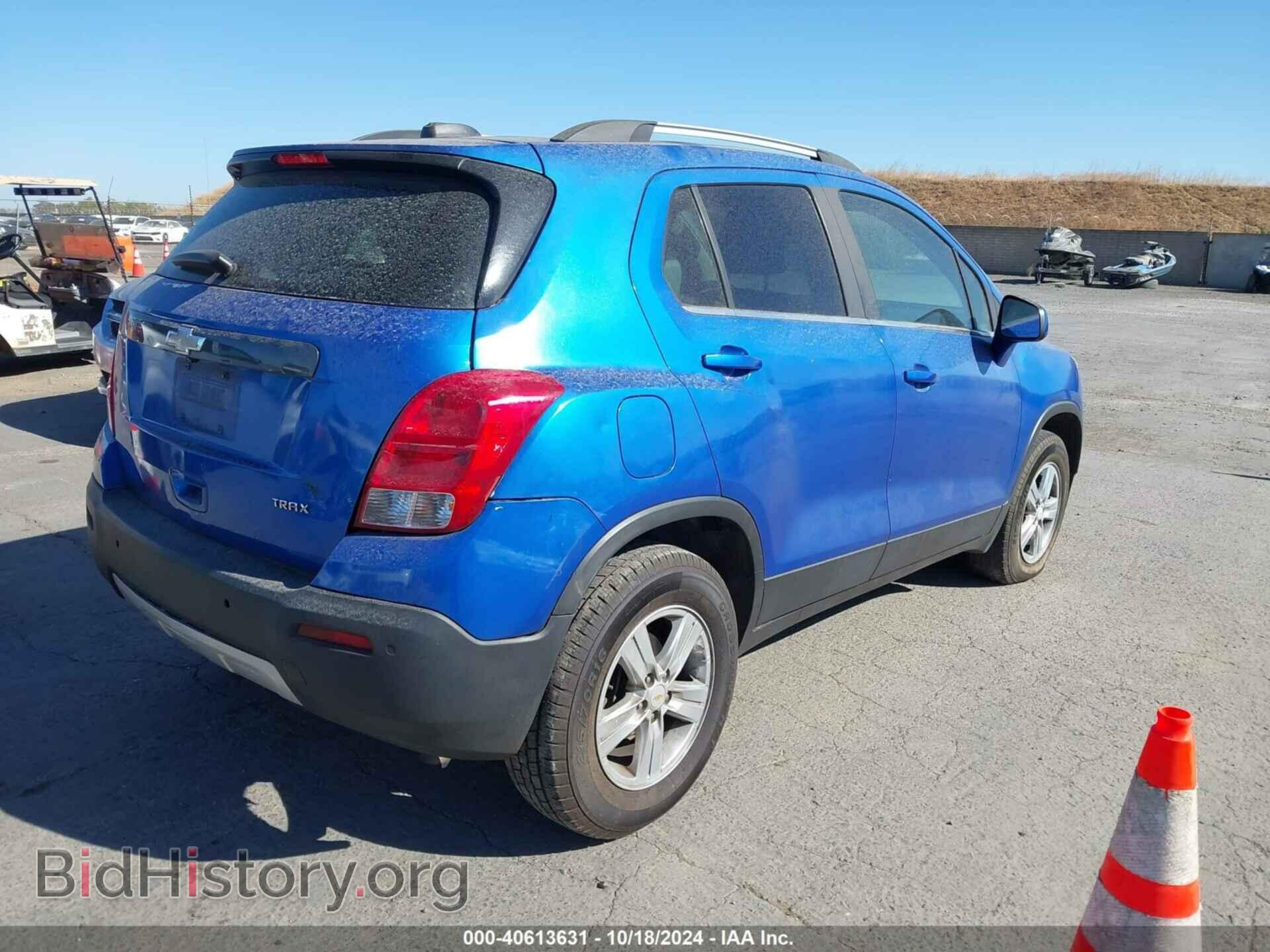 2015 CHEVROLET TRAX - VIN: KL7CJRSB0FB196903 - Фото 4