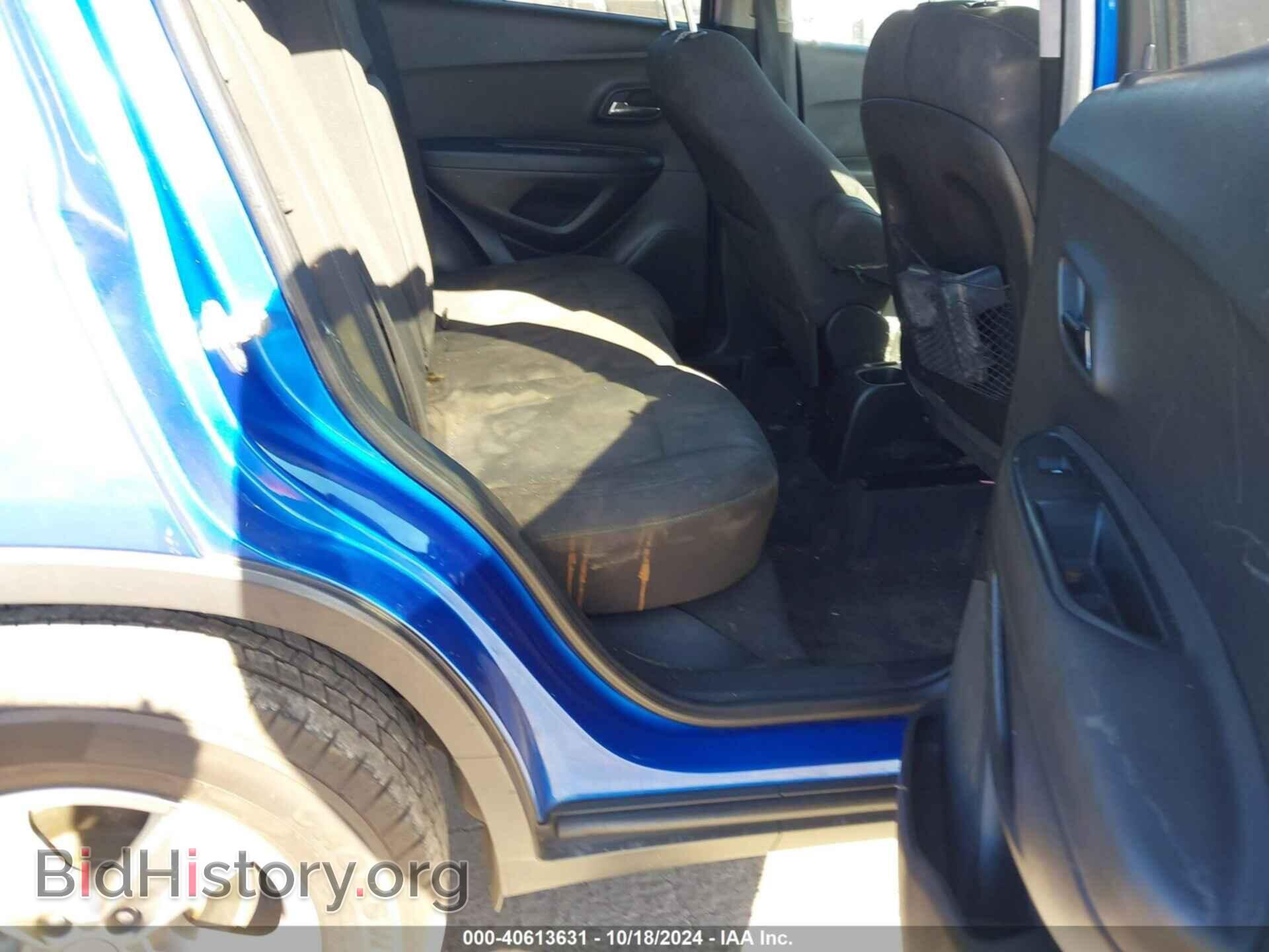 2015 CHEVROLET TRAX - VIN: KL7CJRSB0FB196903 - Фото 8