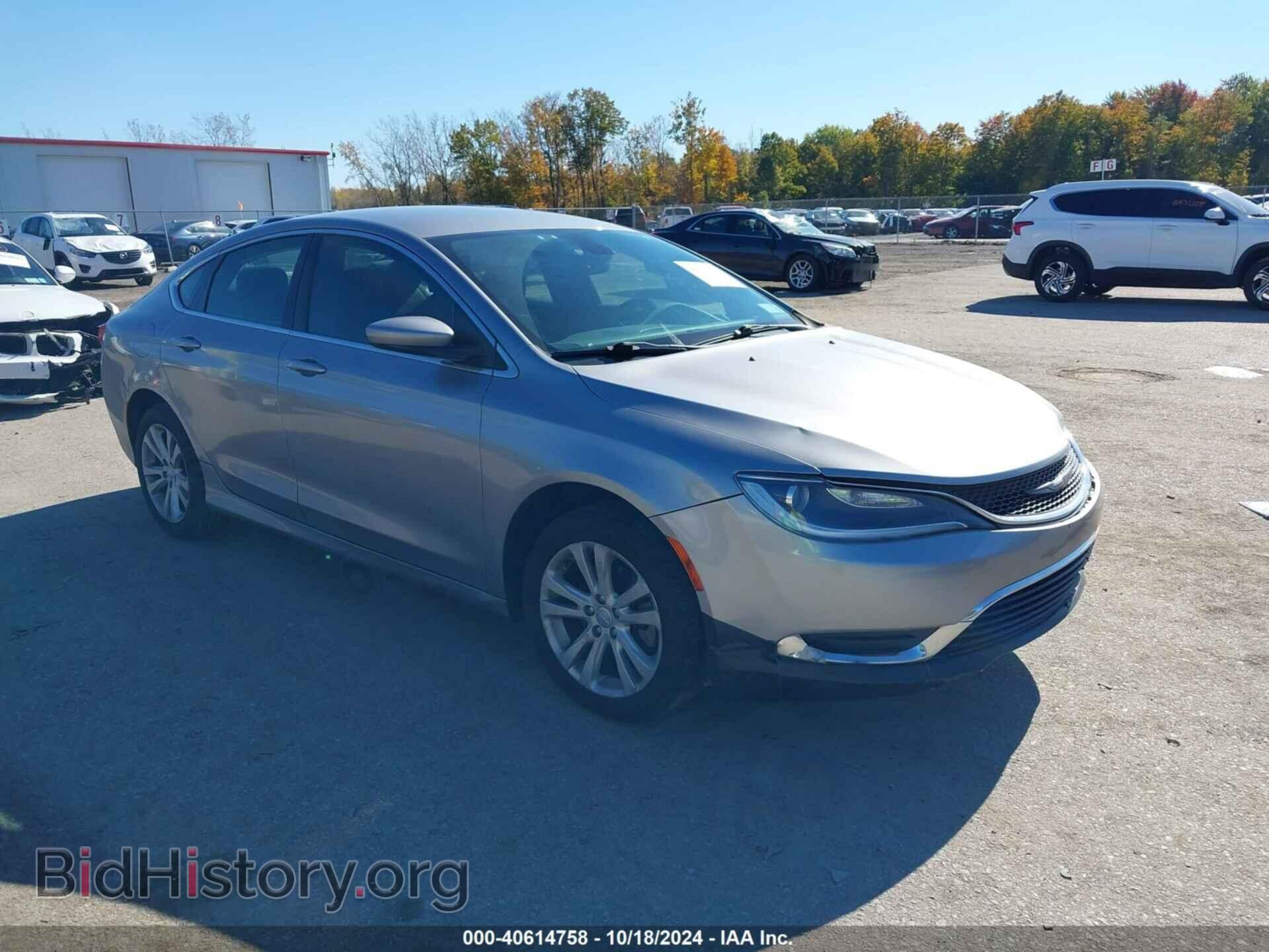 Фотография 1C3CCCAB7GN160495 - CHRYSLER 200 2016