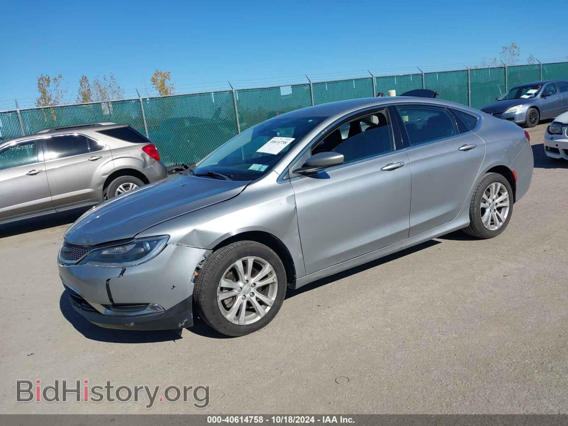 2016 CHRYSLER 200 - VIN: 1C3CCCAB7GN160495 - Фото 2