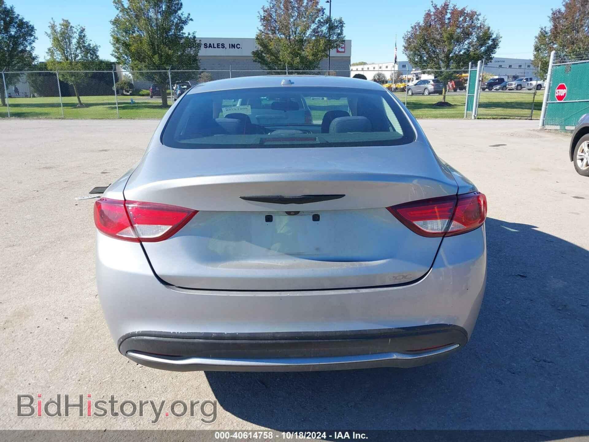 2016 CHRYSLER 200 - VIN: 1C3CCCAB7GN160495 - Фото 16