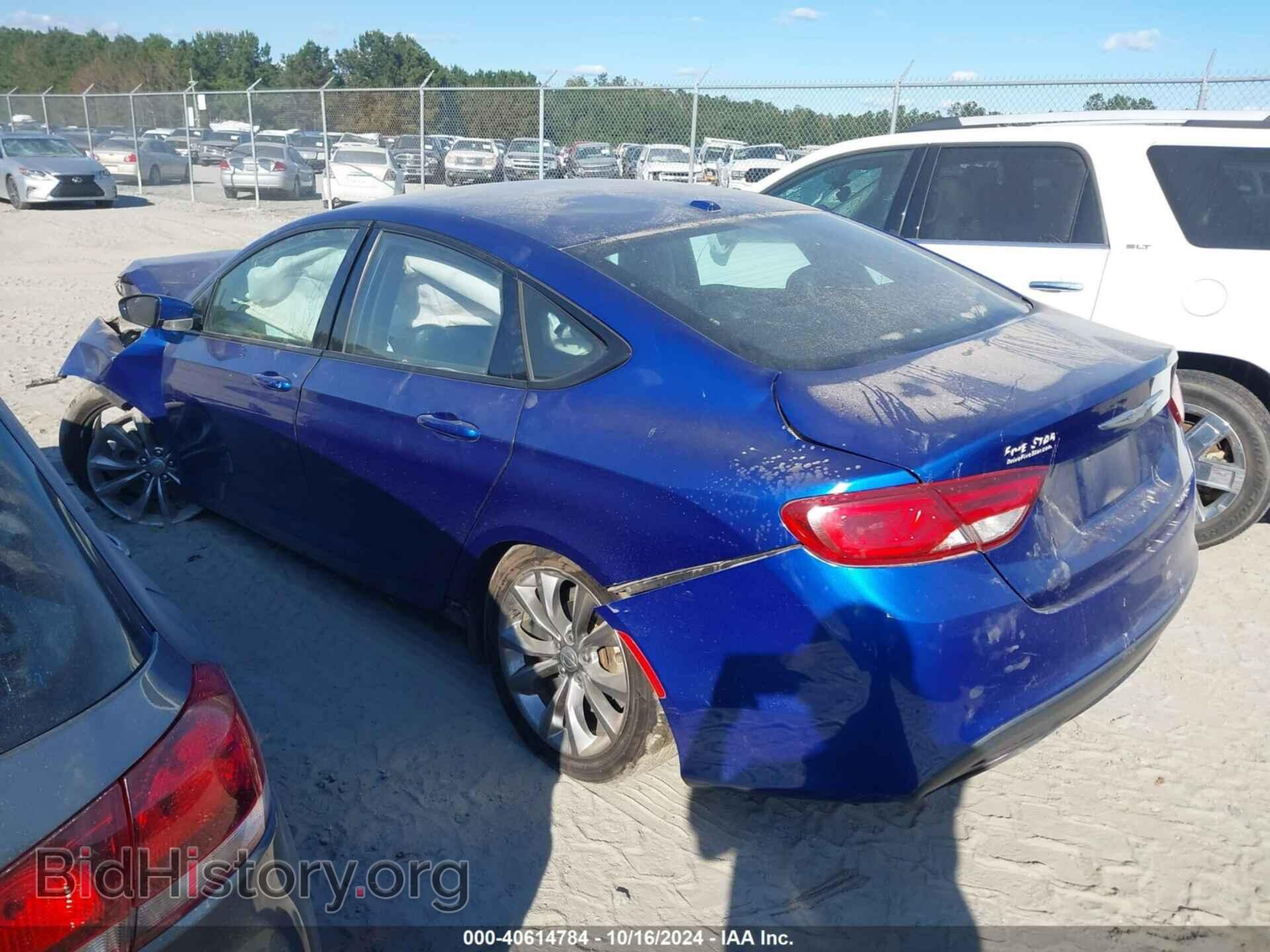 2015 CHRYSLER 200 - VIN: 1C3CCCBBXFN535809 - Фото 3