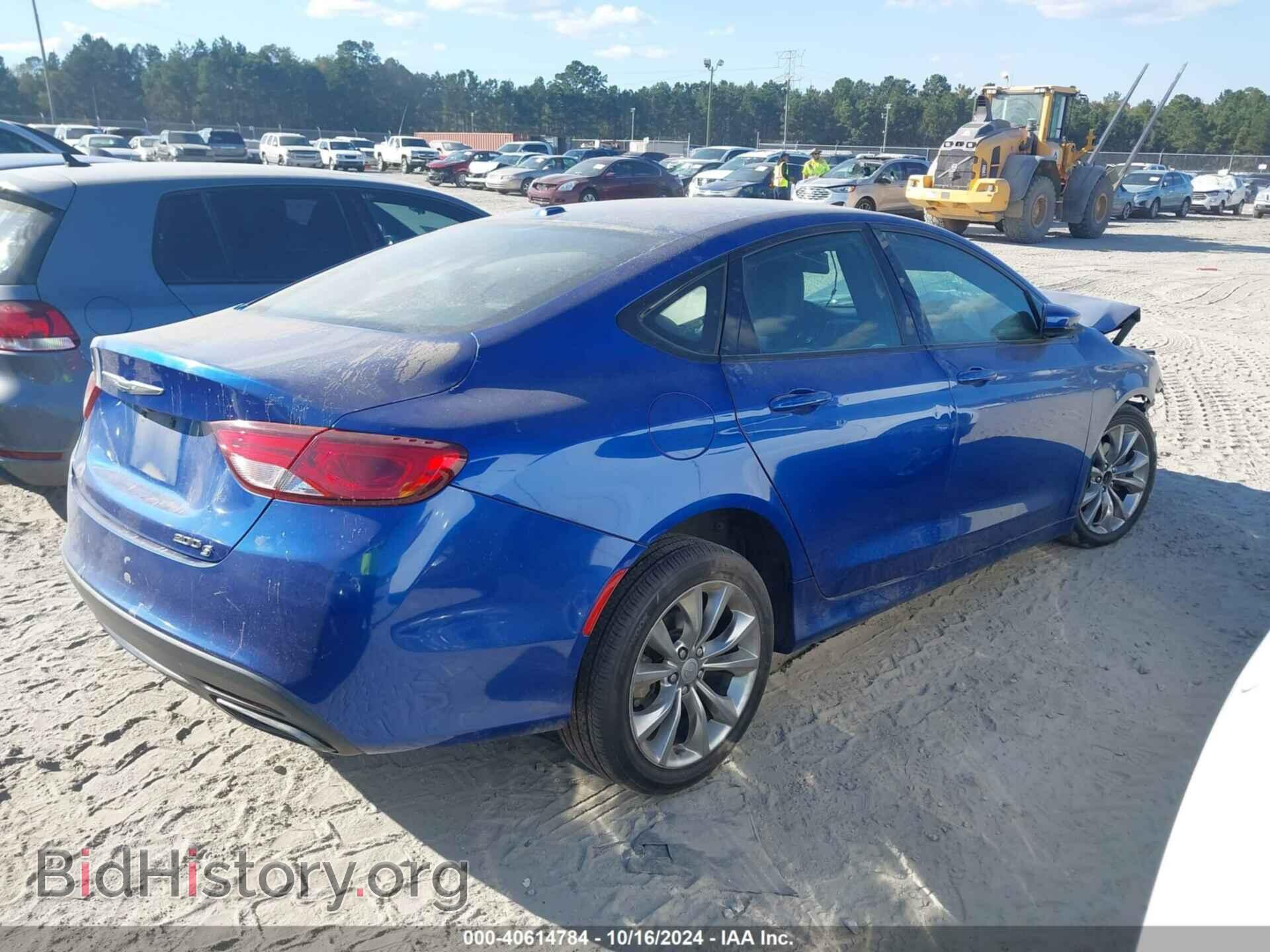 2015 CHRYSLER 200 - VIN: 1C3CCCBBXFN535809 - Фото 4