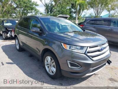 2016 Ford EDGE SEL, gray — VIN 2FMPK3J93GBB70879, IAAI