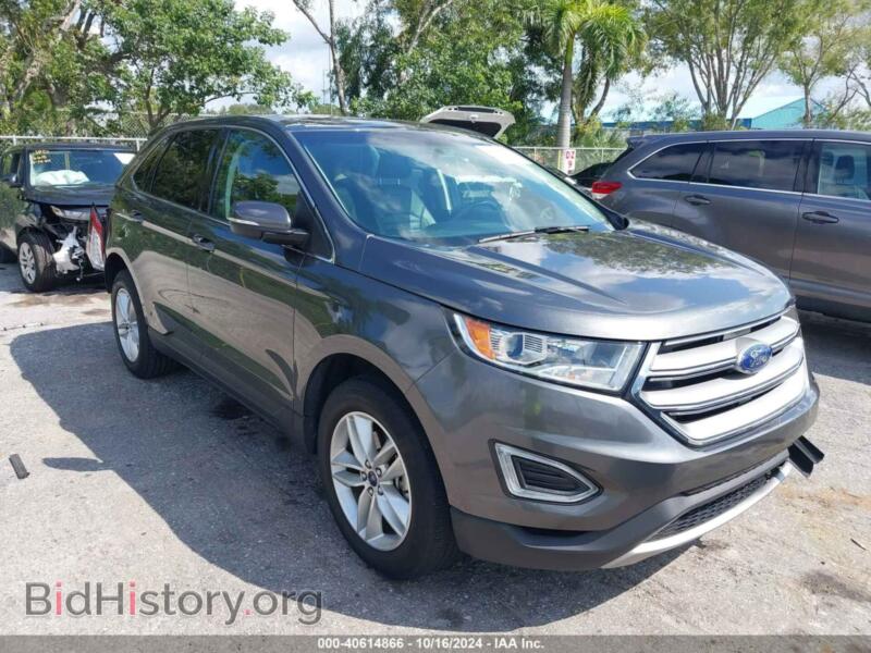 2016 Ford EDGE SEL (VIN 2FMPK3J93GBB70879) — фото 1 из 16, IAAI, повреждение: передняя и задняя часть