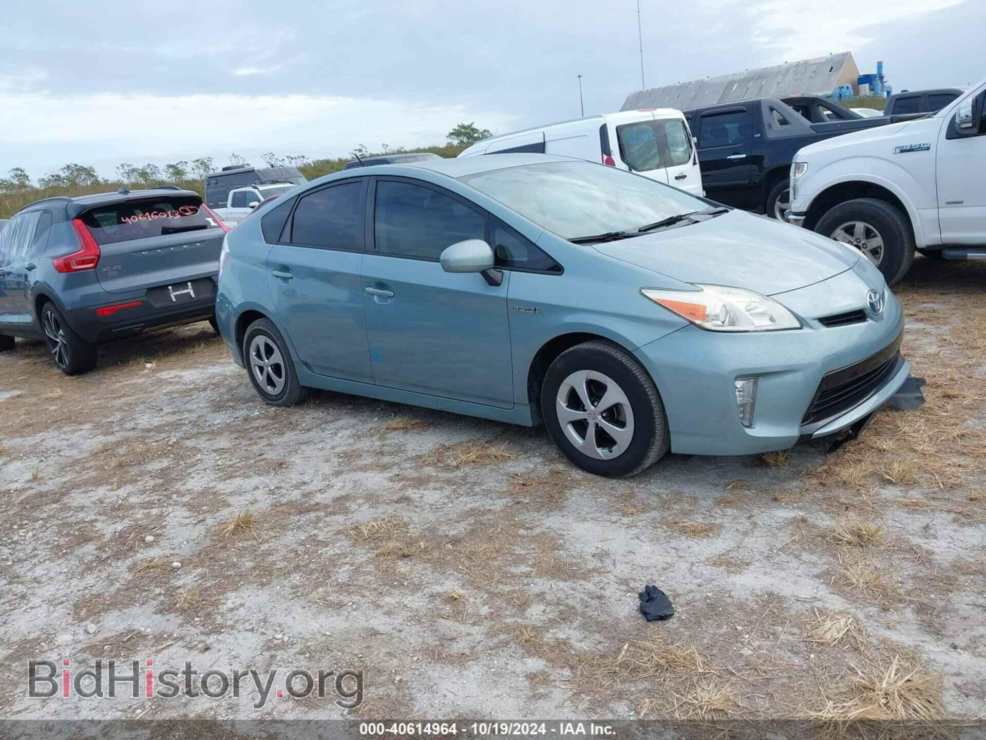 Photo JTDKN3DU1D1725826 - TOYOTA PRIUS 2013