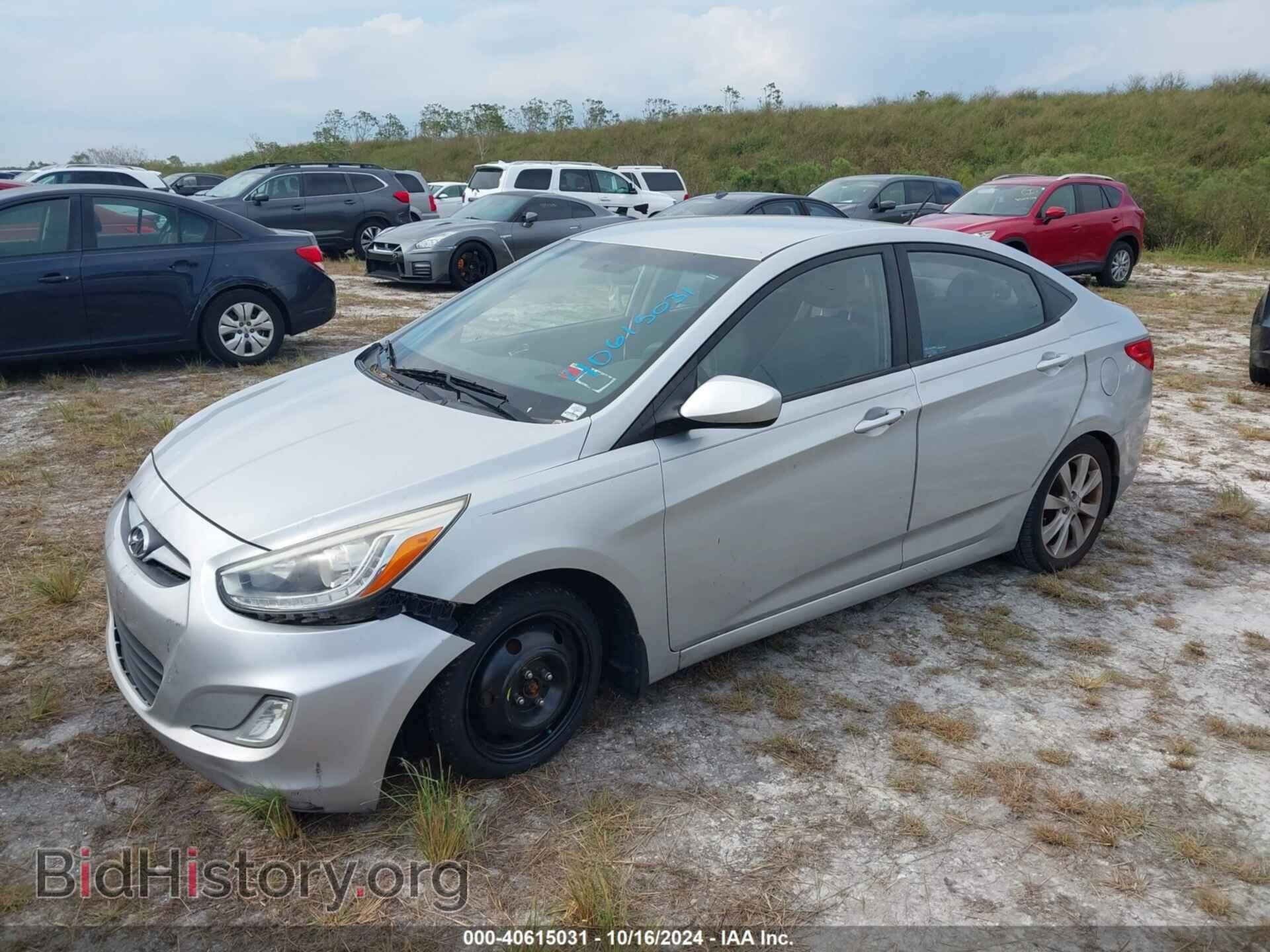 2014 HYUNDAI ACCENT - VIN: KMHCU4AE8EU738885 - Фото 2