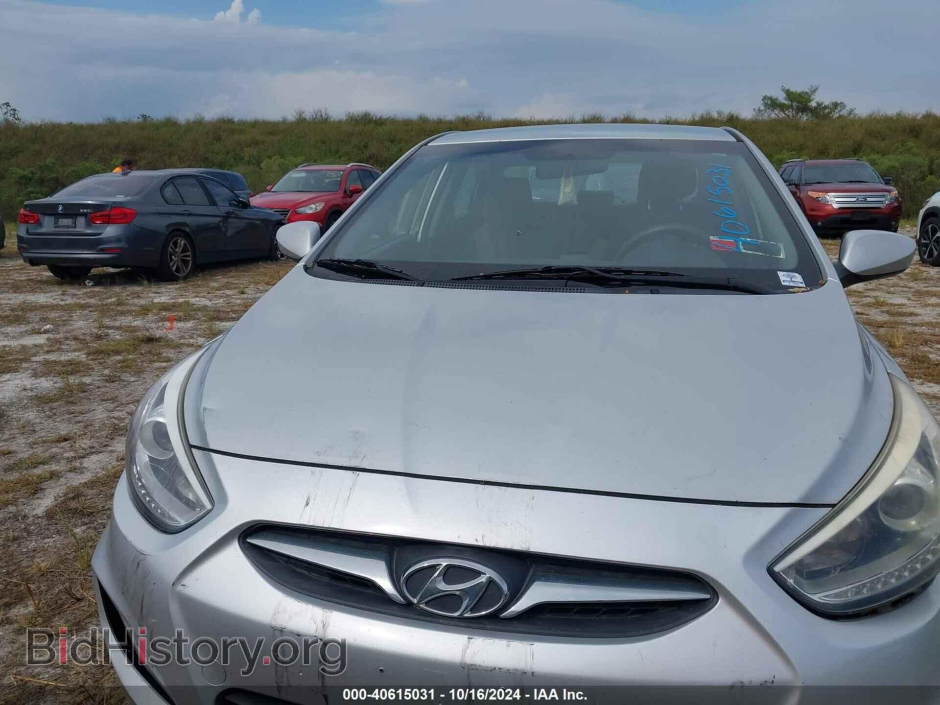 2014 HYUNDAI ACCENT - VIN: KMHCU4AE8EU738885 - Фото 12