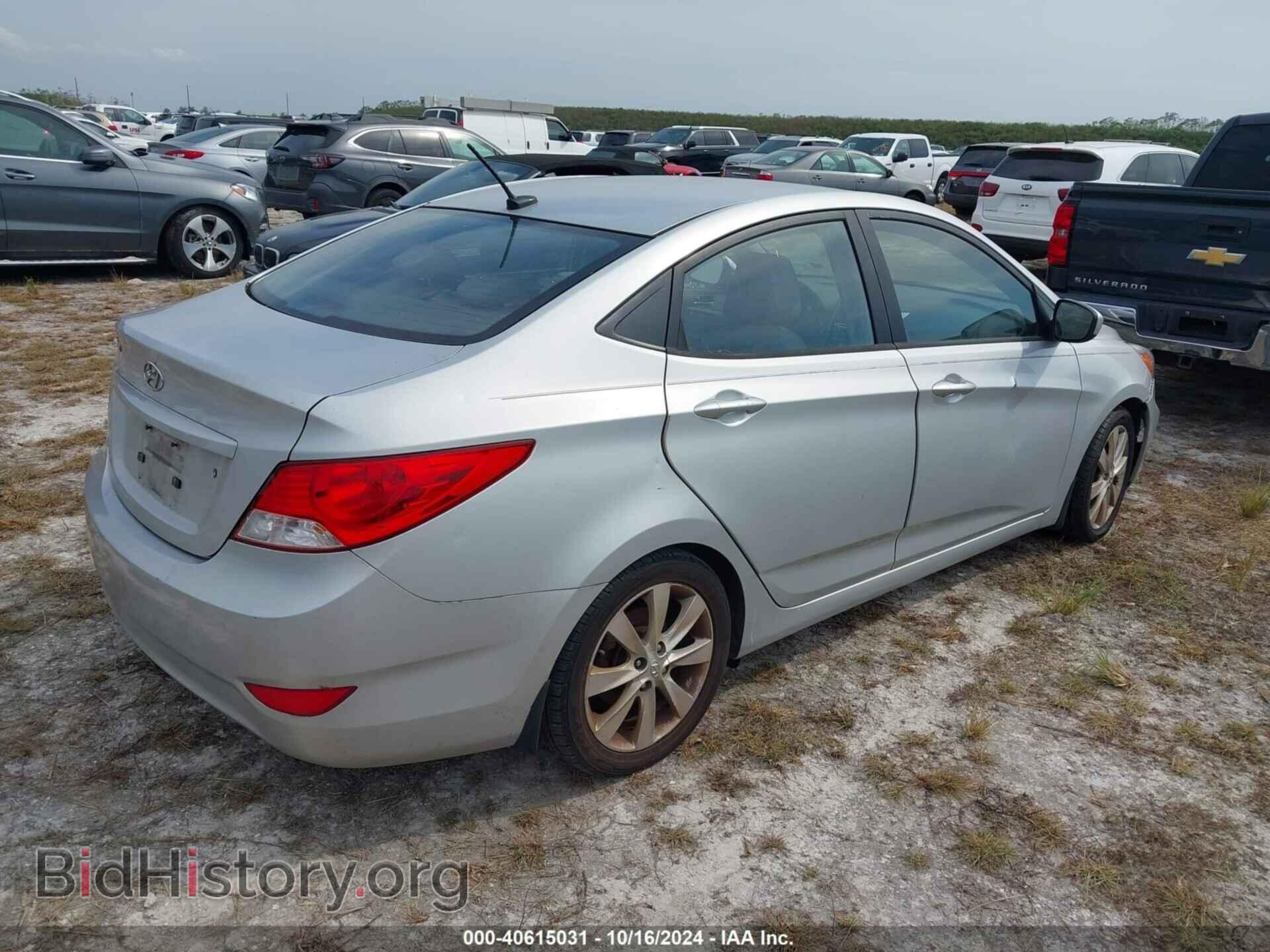 2014 HYUNDAI ACCENT - VIN: KMHCU4AE8EU738885 - Фото 4