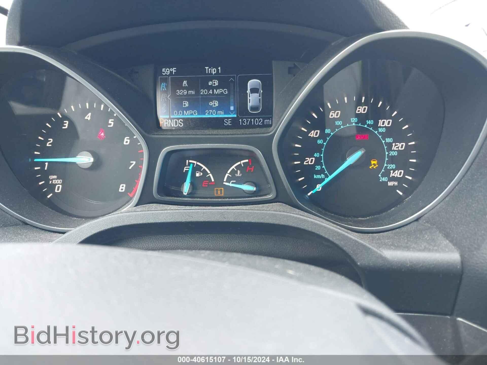 2014 FORD ESCAPE - VIN: 1FMCU9J98EUD62818 - Фото 7