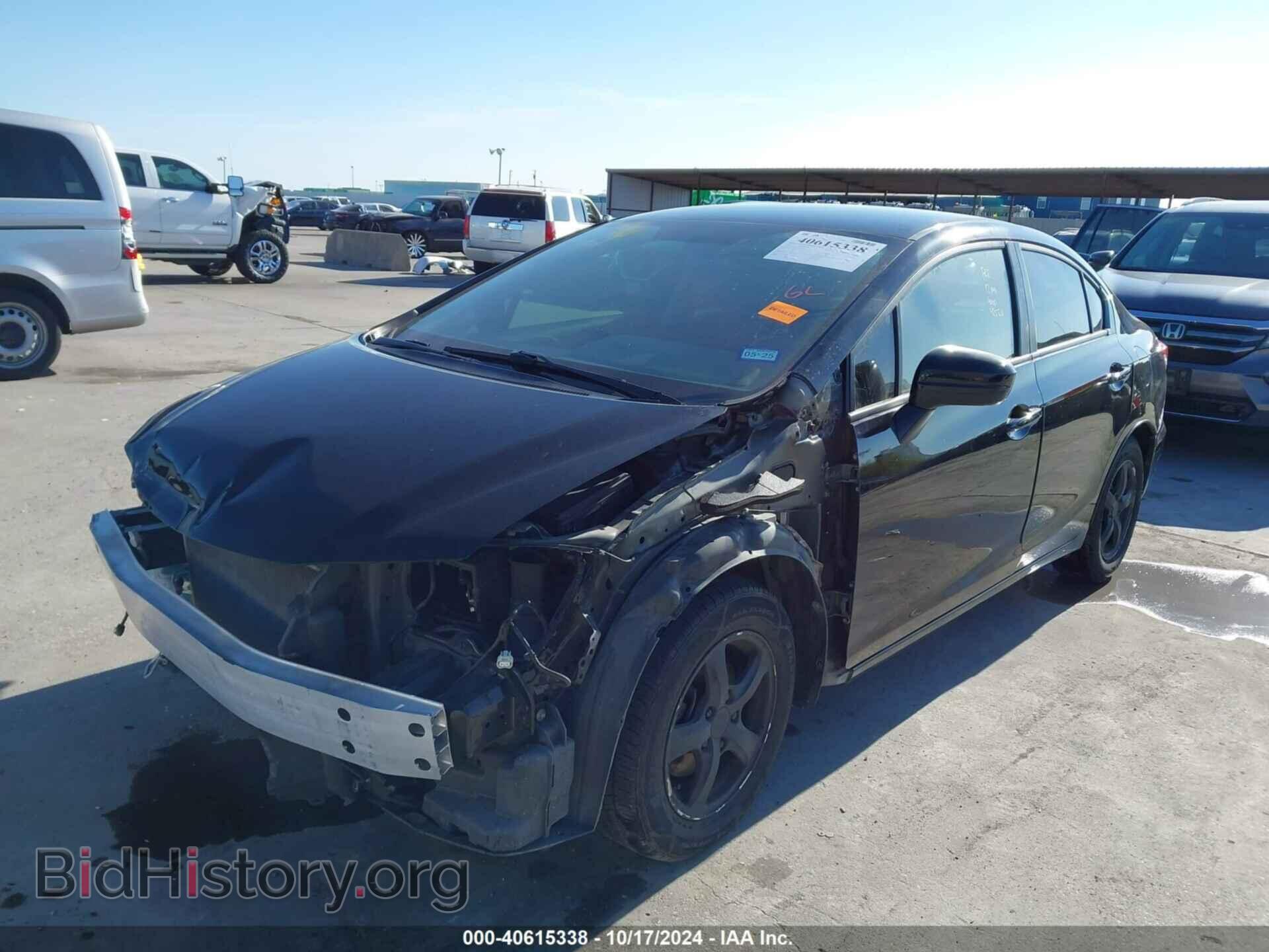 2015 HONDA CIVIC - VIN: 19XFB2F7XFE091931 - Фото 2