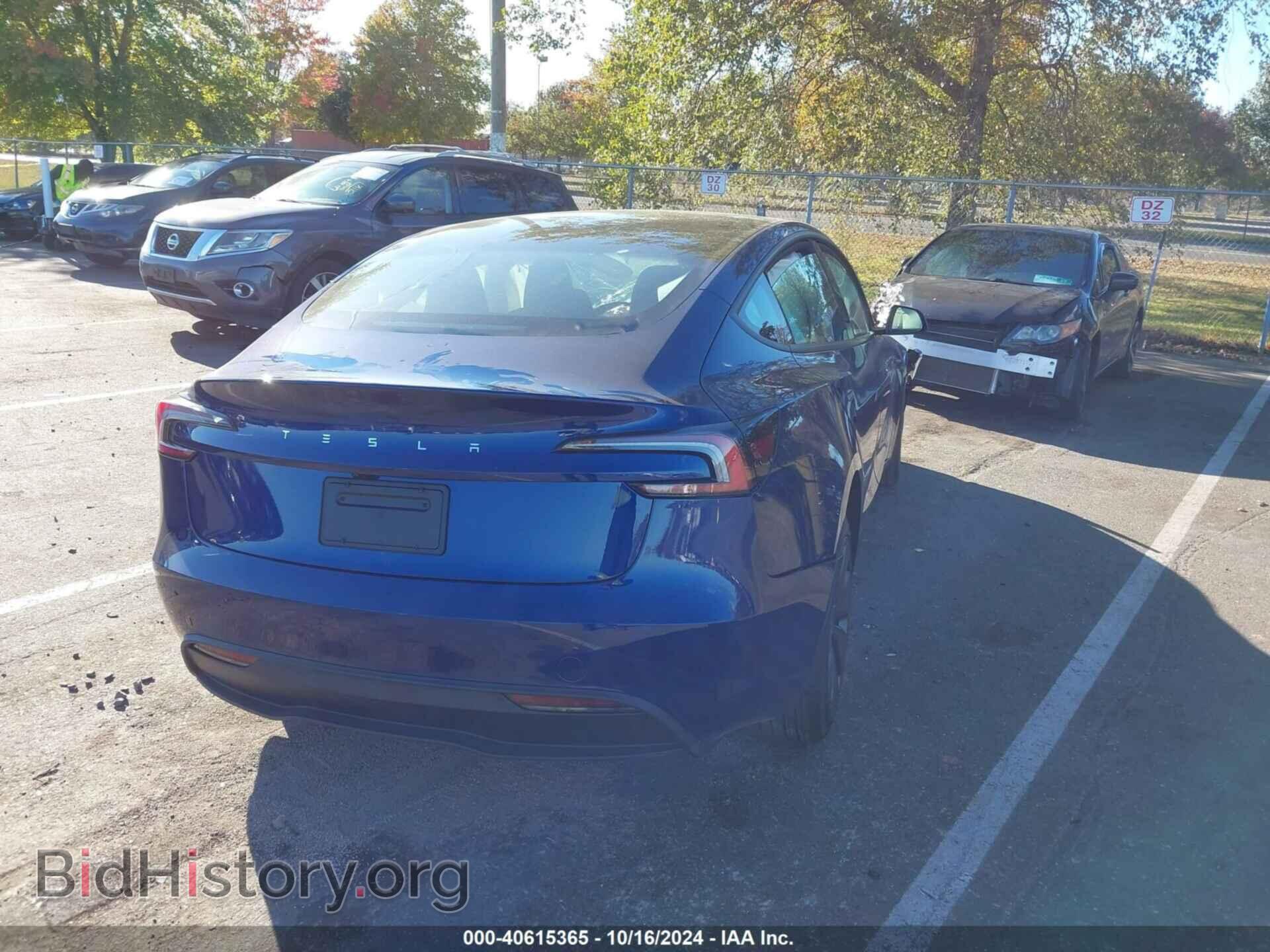 2024 TESLA MODEL 3 - VIN: 5YJ3E1EA9RF869006 - Фото 4
